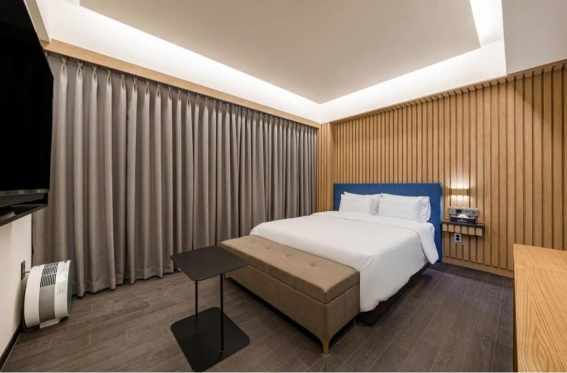 Bed in Yeonggwang Hound Hotel