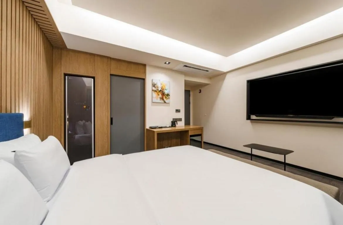 Bed in Yeonggwang Hound Hotel