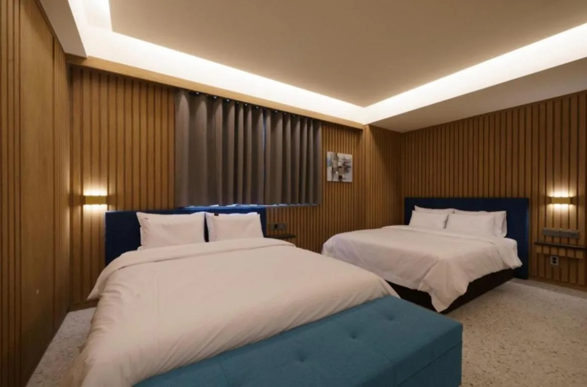 Bed in Yeonggwang Hound Hotel