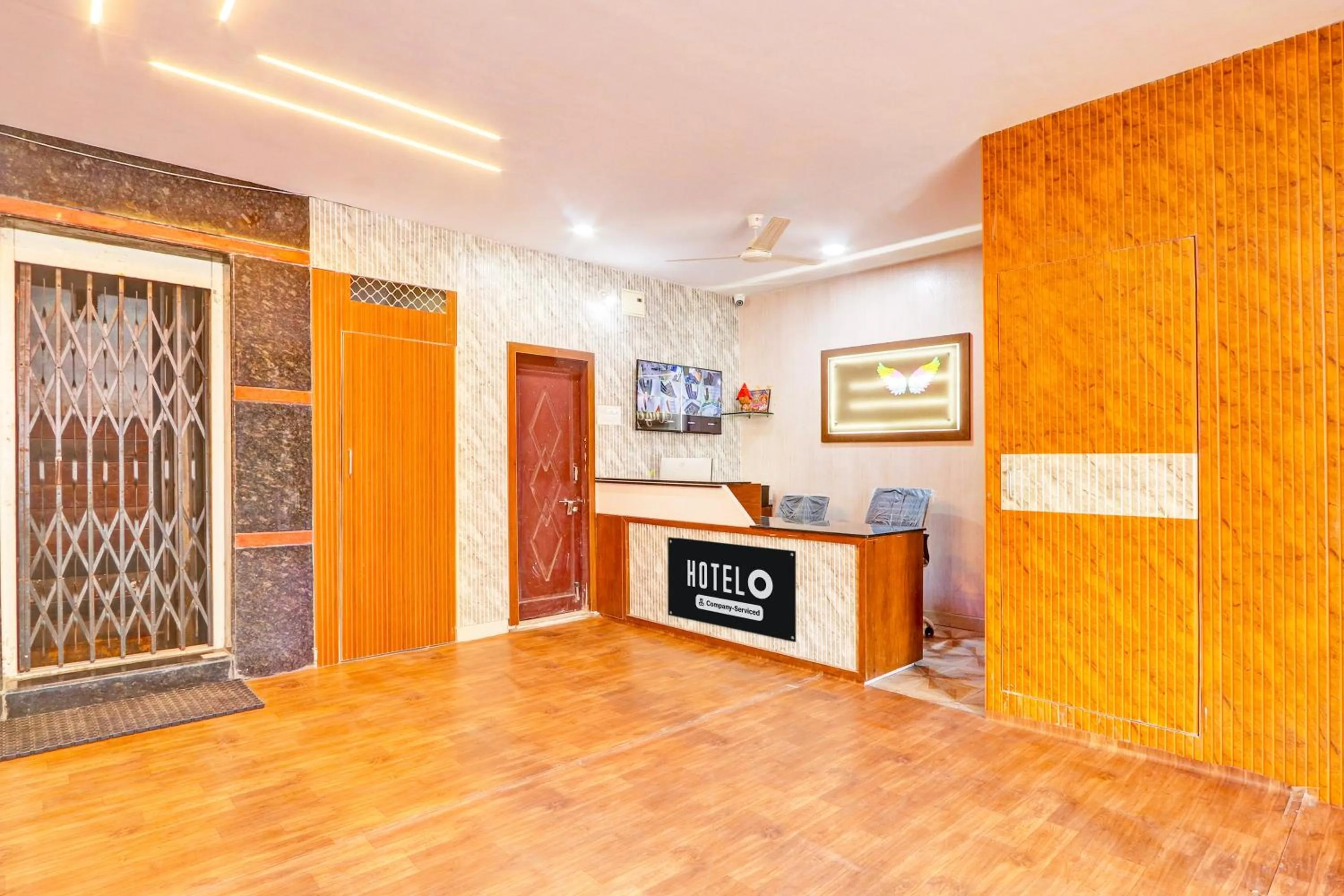Lobby or reception in Super Hotel O Karmanghat Near TKR khaman