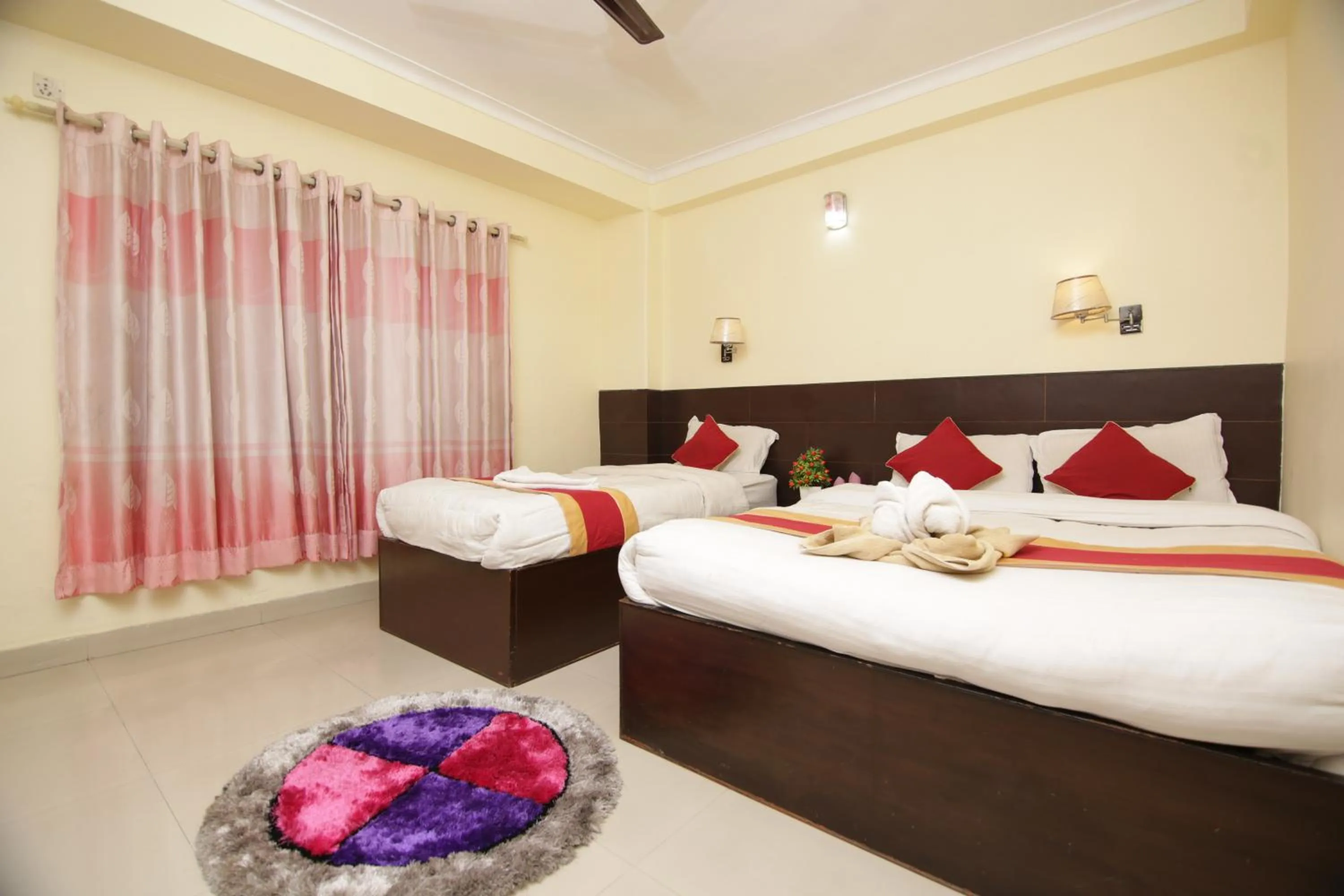 Bed in Hotel Nomad Inn