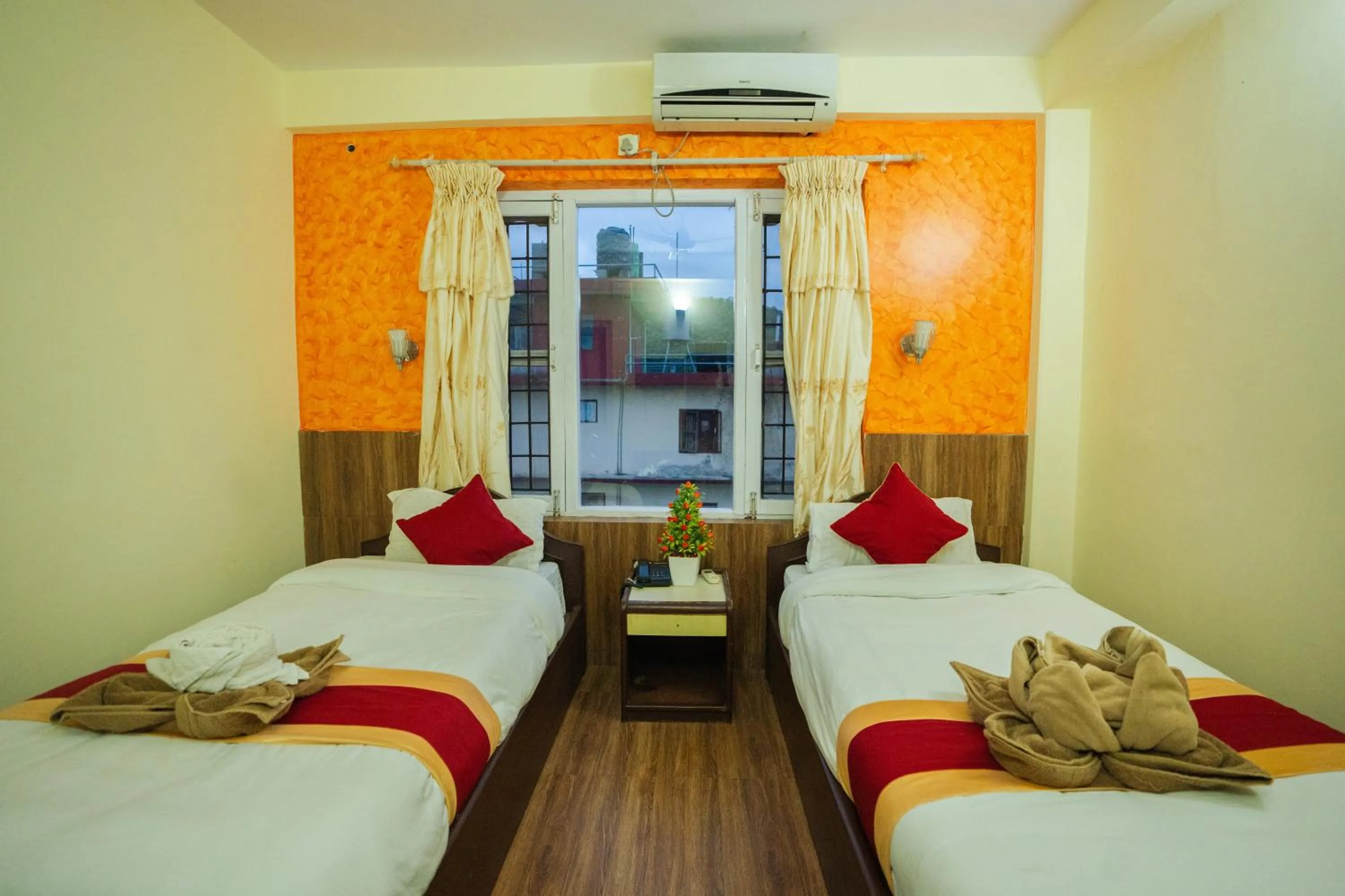 Bed in Hotel Nomad Inn