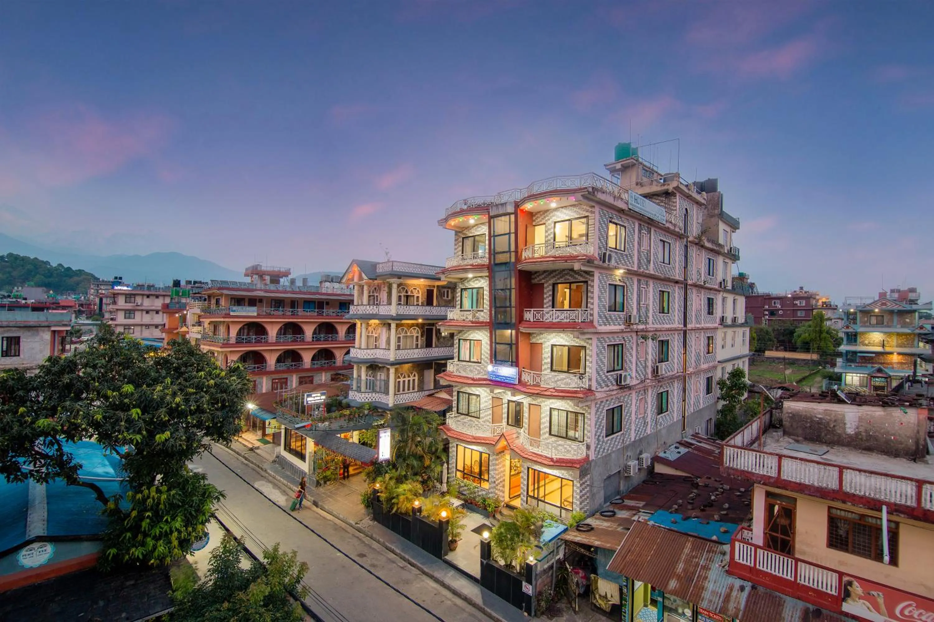 Balcony/Terrace in Hotel Nomad Inn