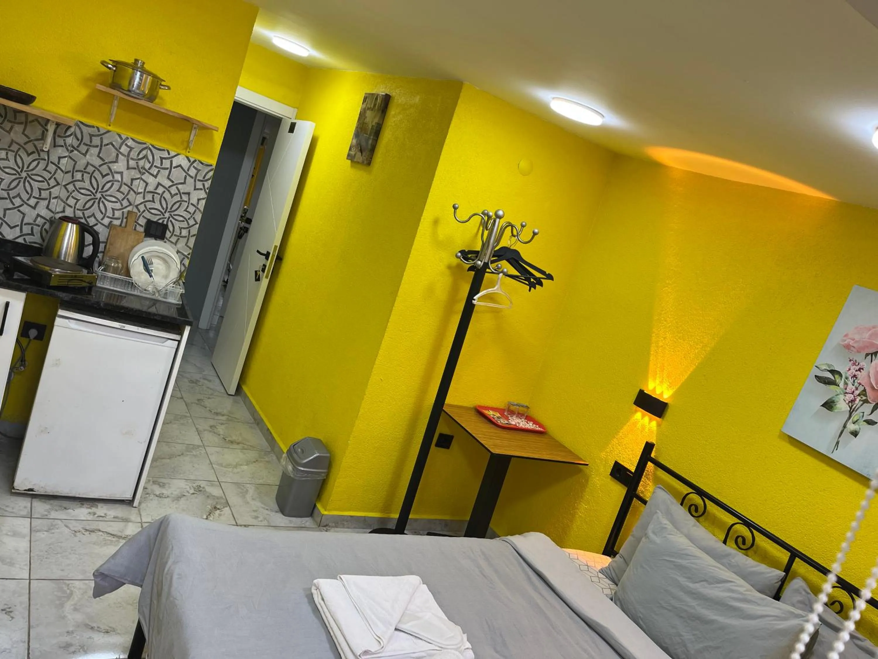 Bed in Taksim academie house