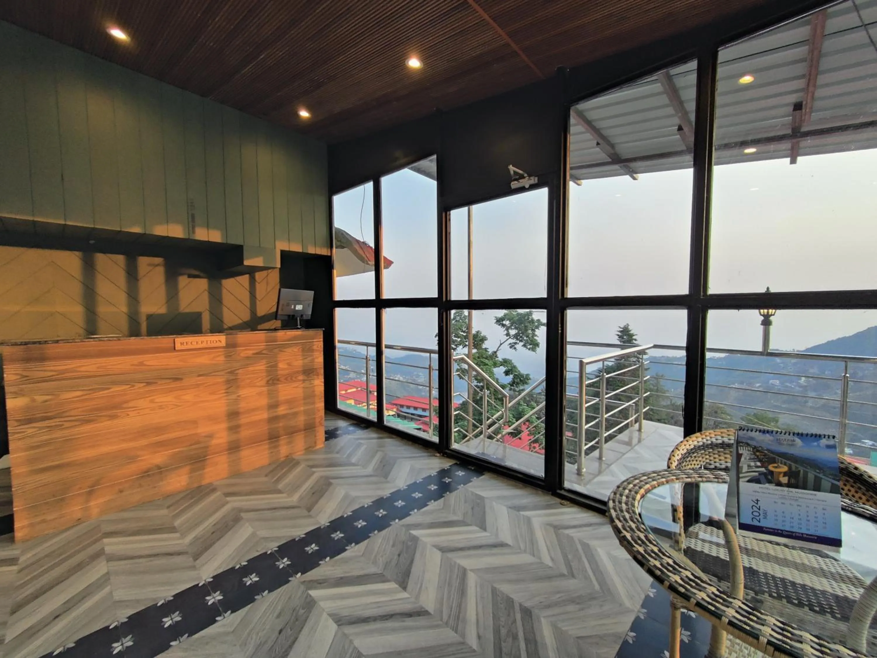 Lobby or reception in Sangam by Stotrak, Jhula Ghar Mussoorie