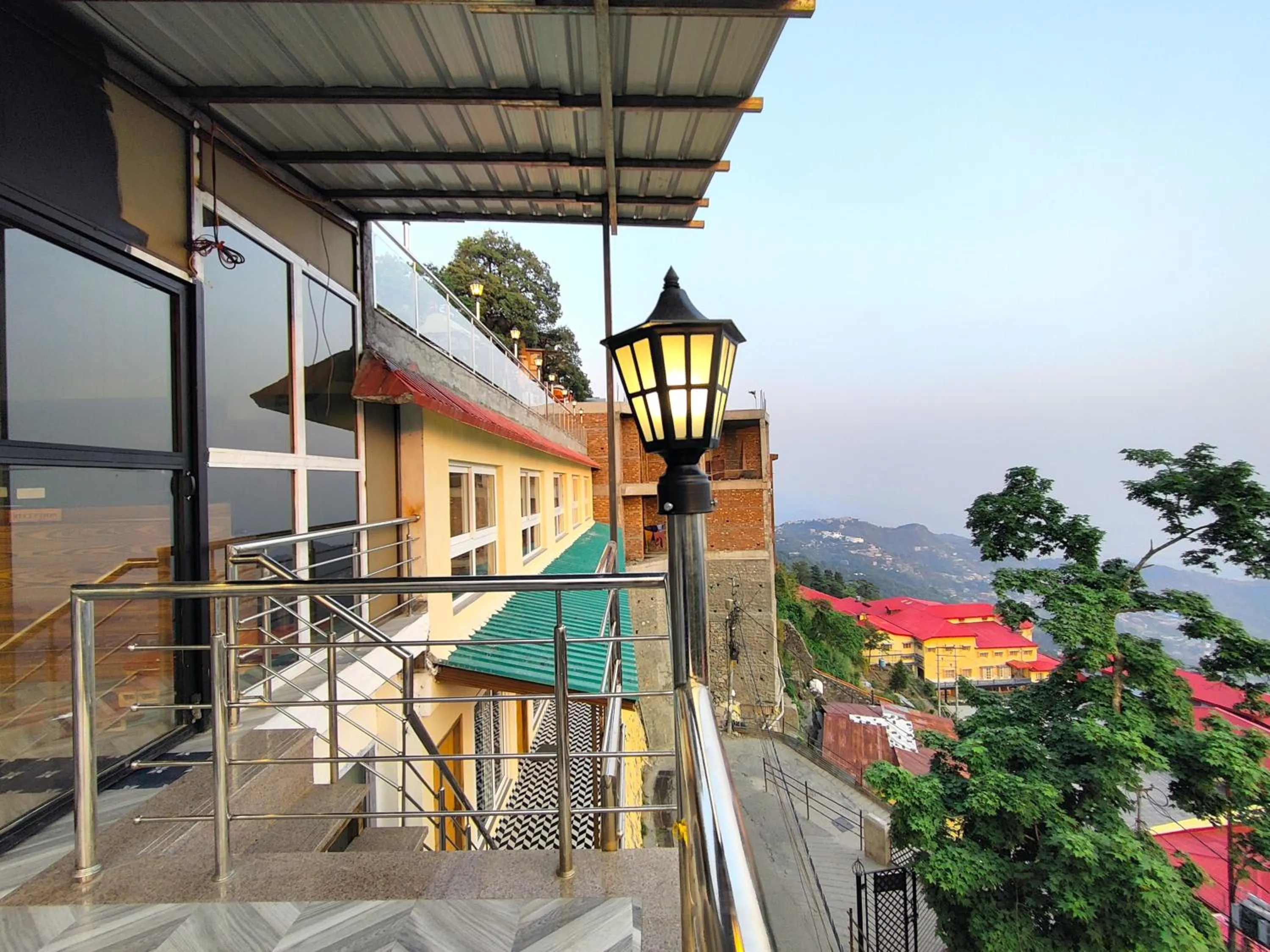 Facade/entrance in Sangam by Stotrak, Jhula Ghar Mussoorie