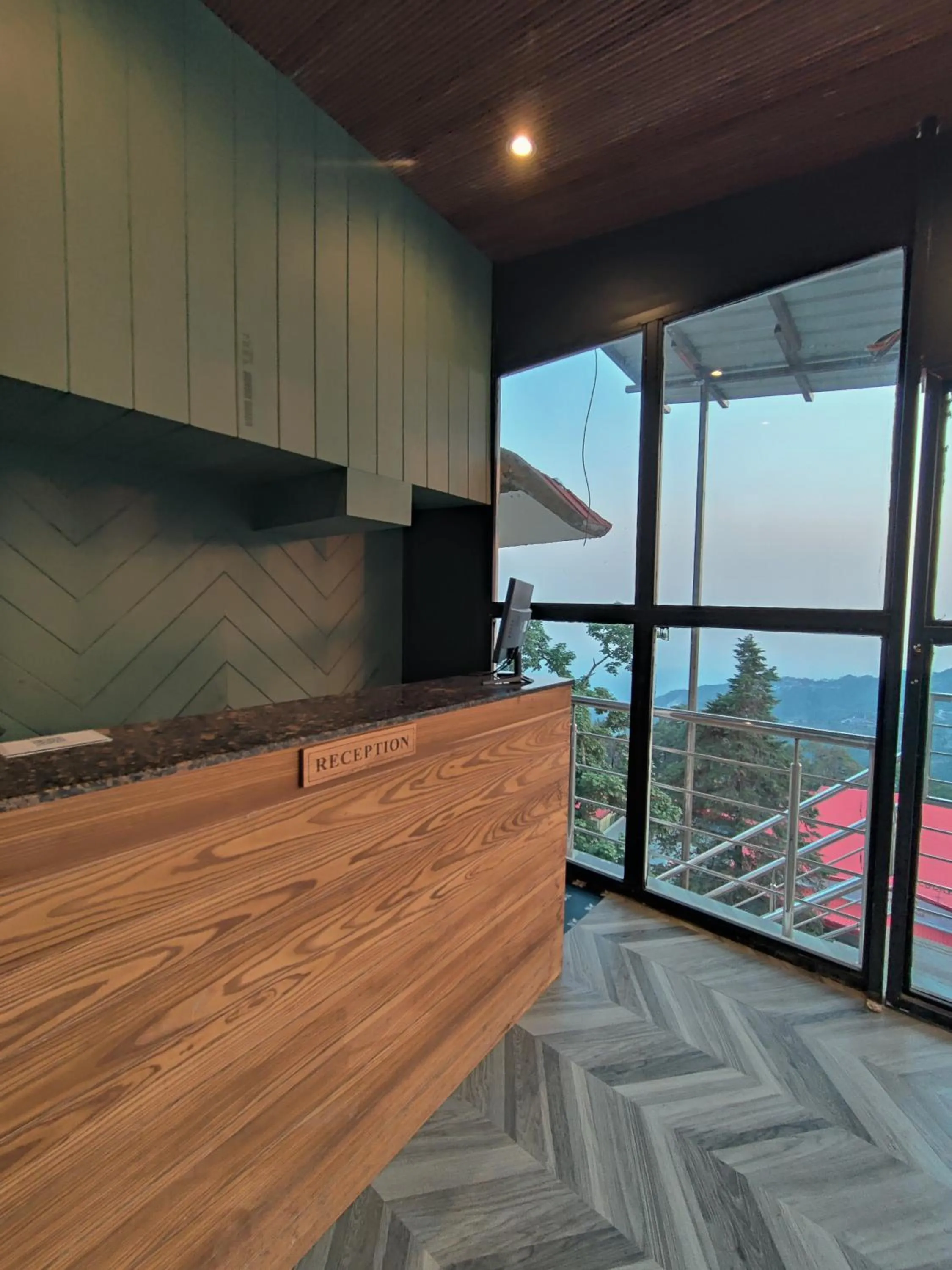 Lobby or reception in Sangam by Stotrak, Jhula Ghar Mussoorie