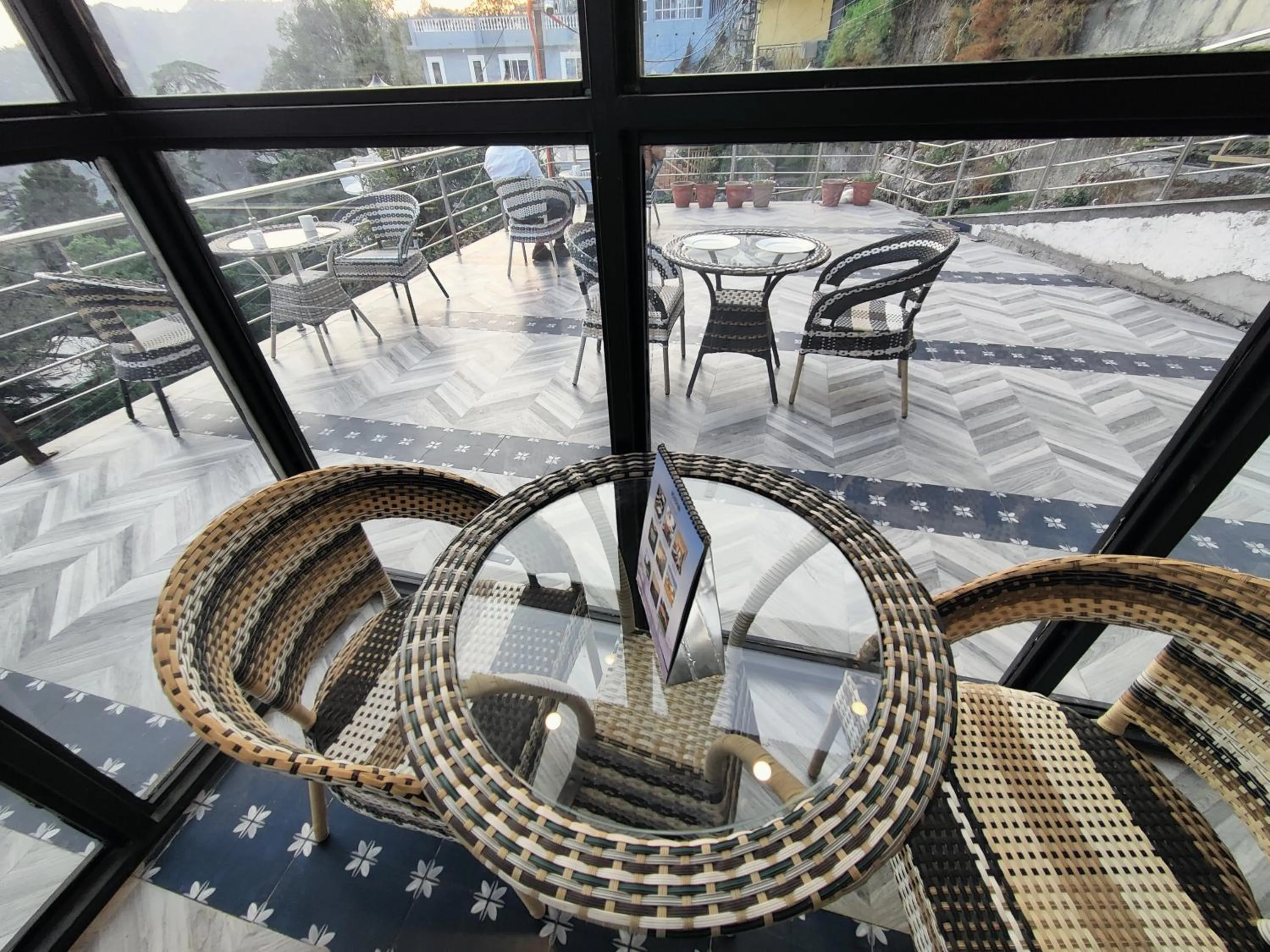 Lobby or reception in Sangam by Stotrak, Jhula Ghar Mussoorie