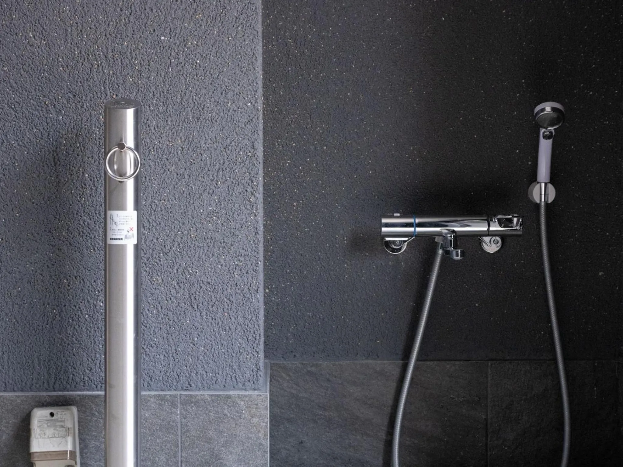 Shower in hotel anddoggy Kyoto Nijo