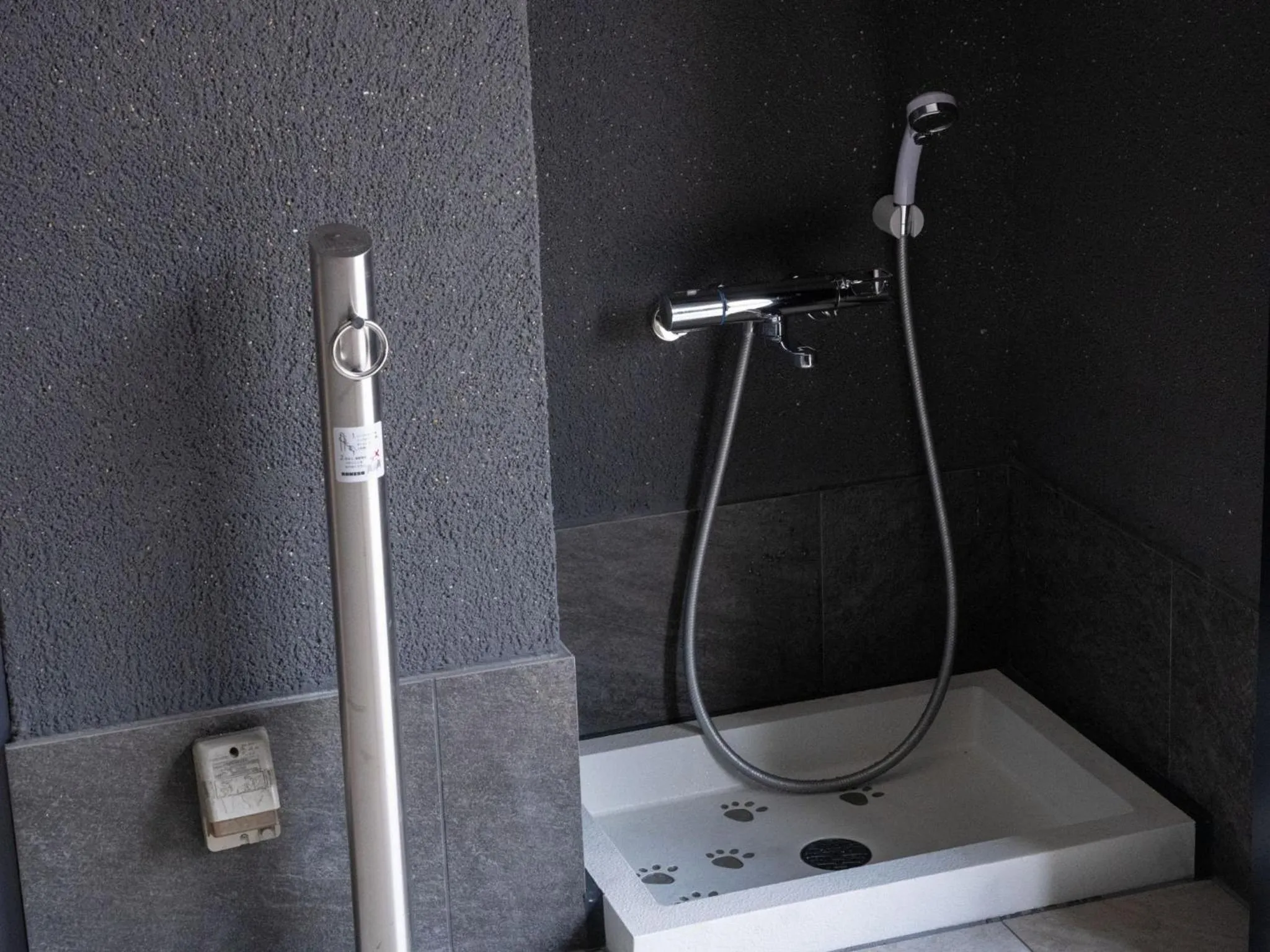 Shower in hotel anddoggy Kyoto Nijo