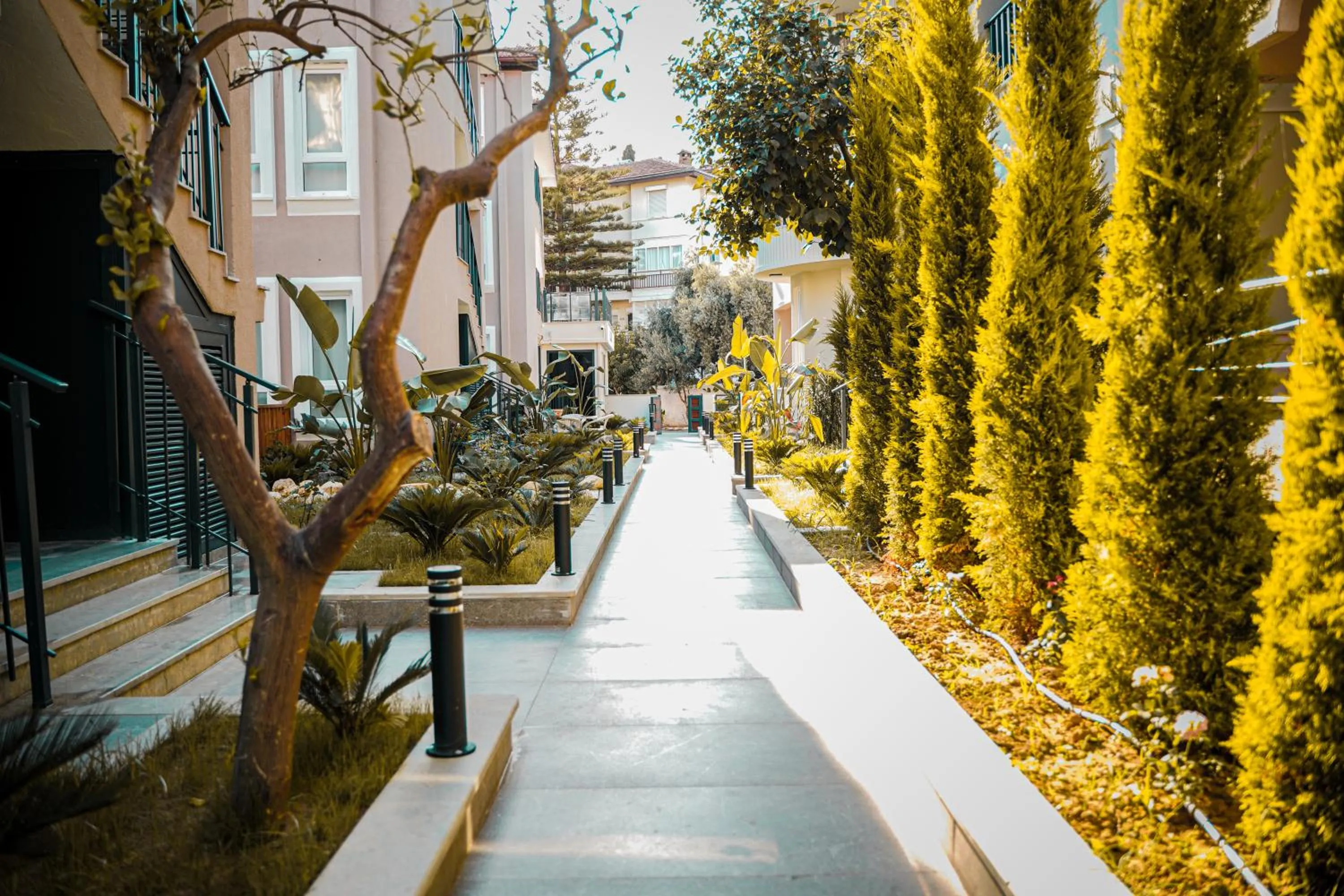 Property building in Han Apart Hotel Side