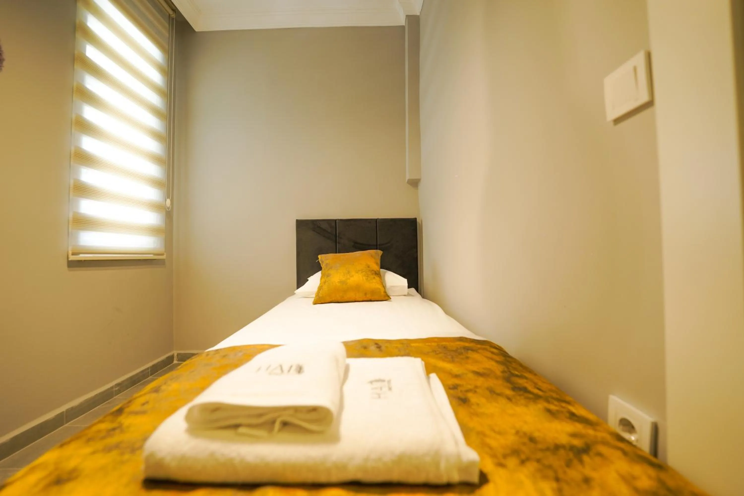 Bed in Han Apart Hotel Side