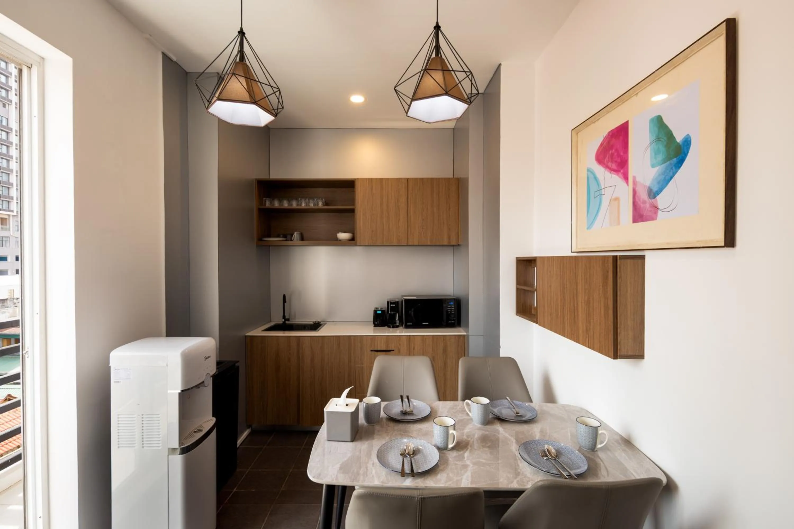 Kitchen or kitchenette in WH Hotel 310