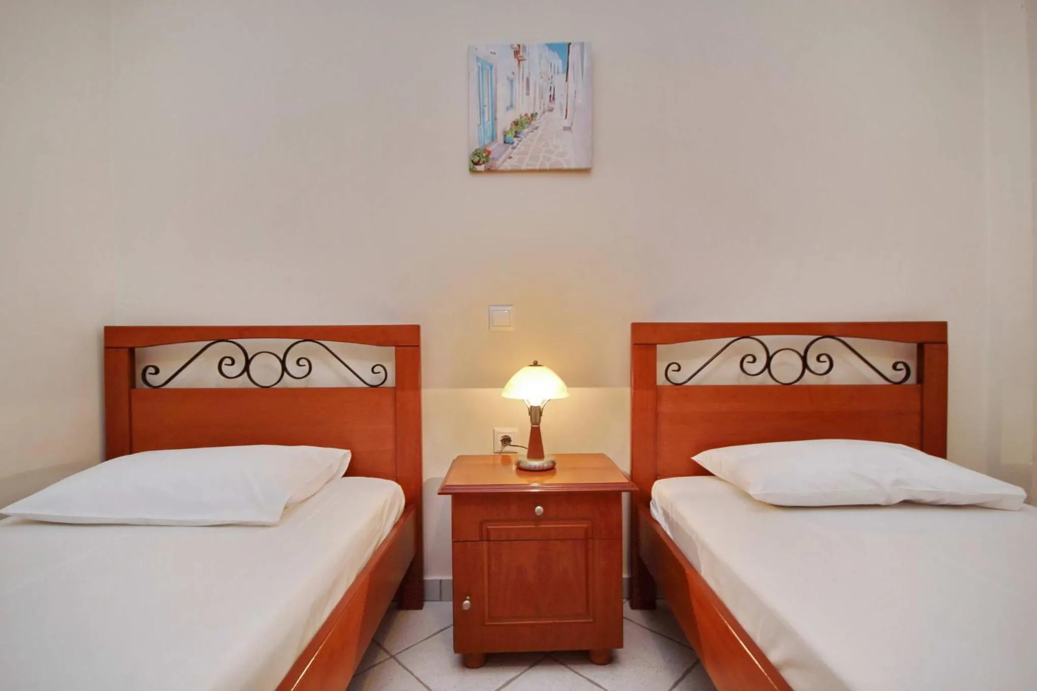 Bed in Efi's studios