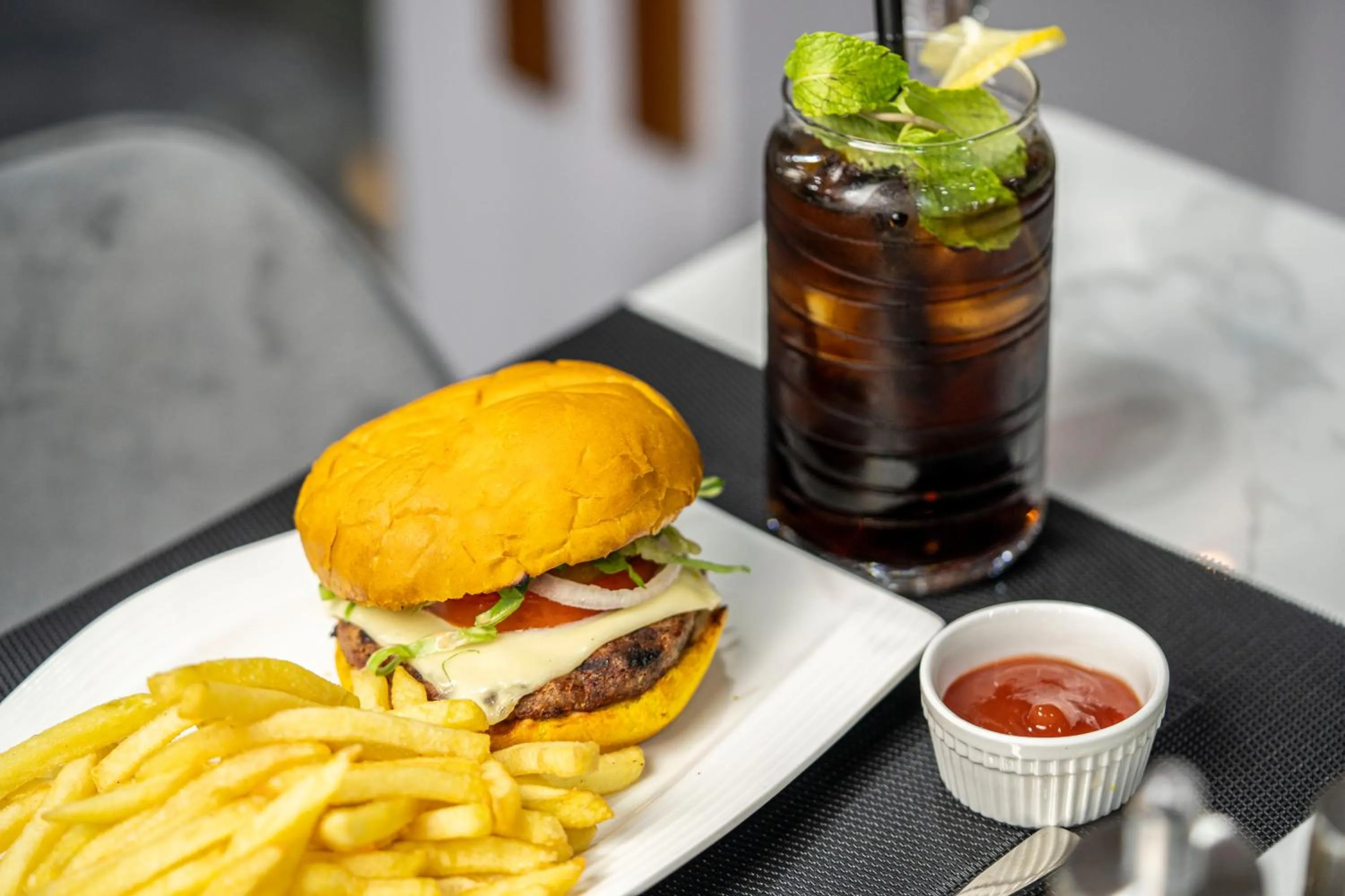 Food and drinks in Swiss Spirit Second Dammam Industrial City