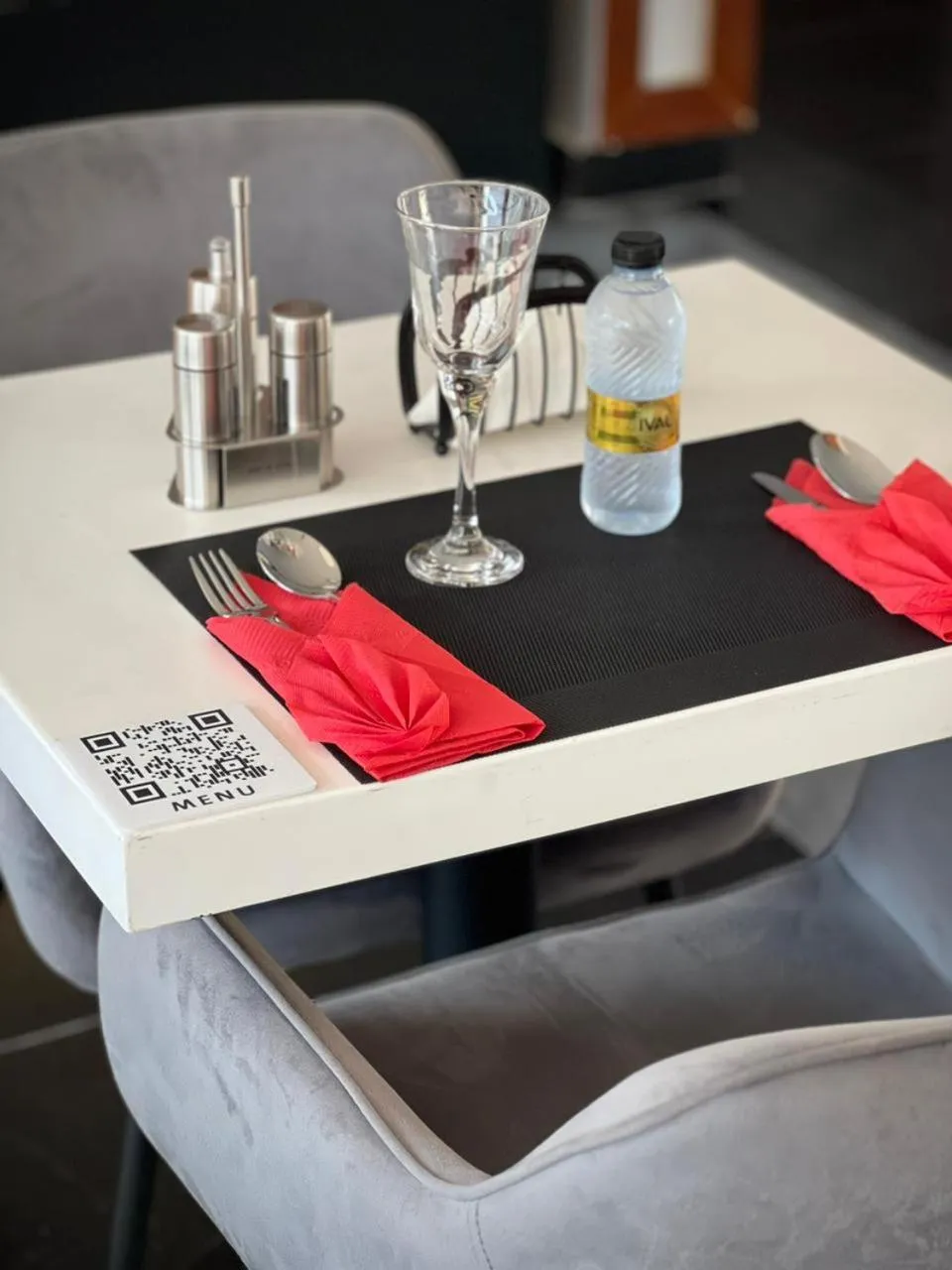 Dining area in Swiss Spirit Second Dammam Industrial City