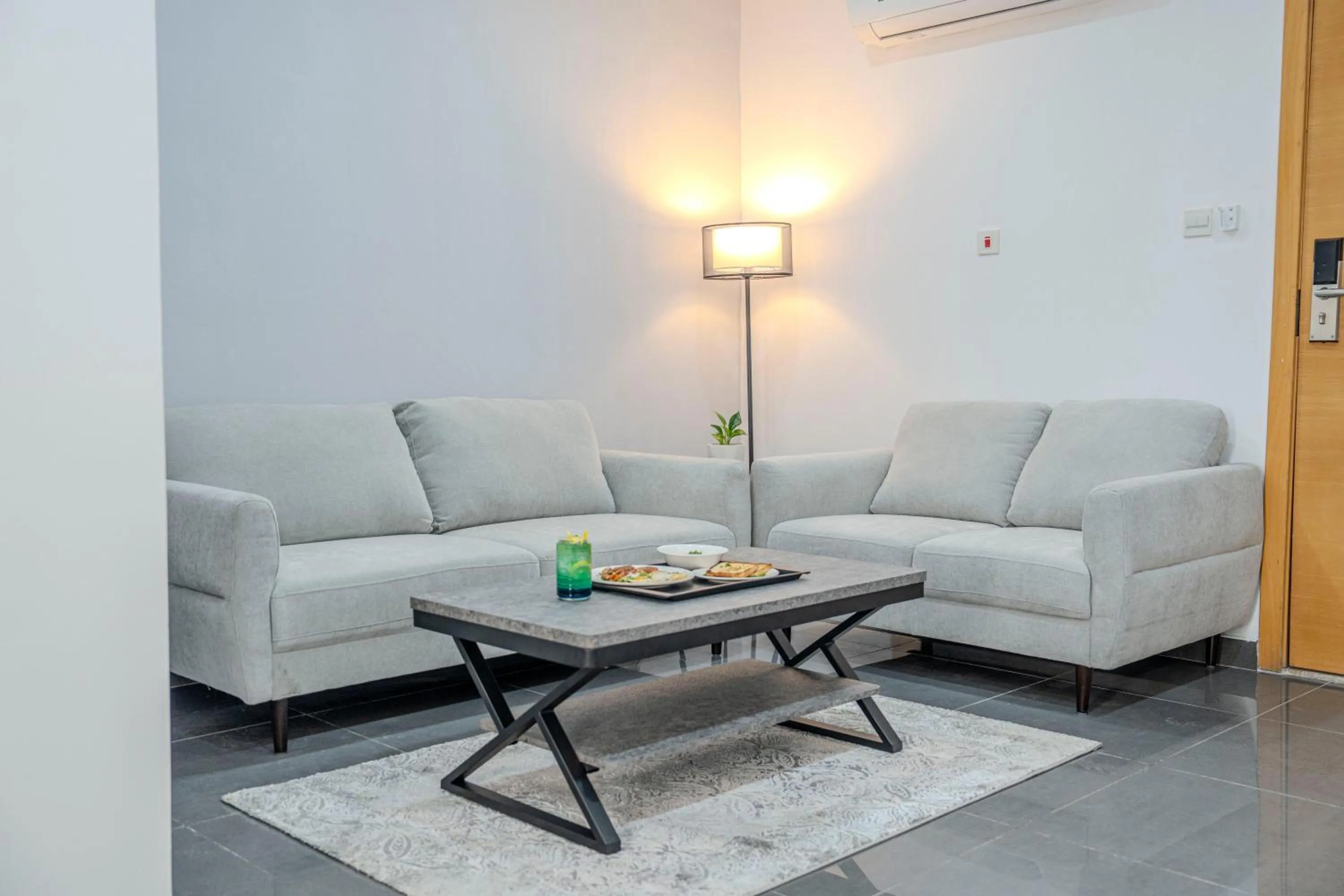 Living room in Swiss Spirit Second Dammam Industrial City