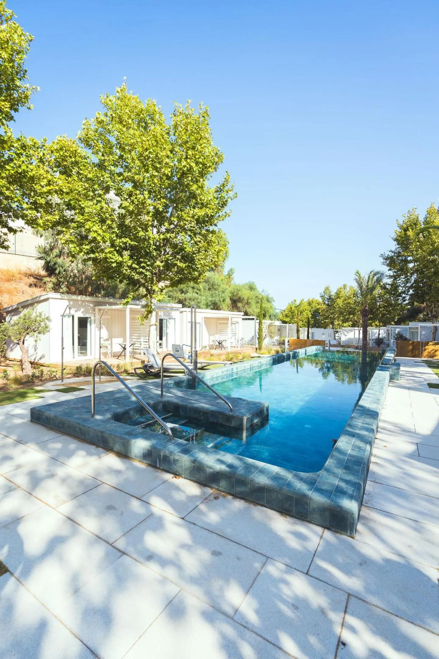 Swimming pool in Costa del Sol Glamping Village