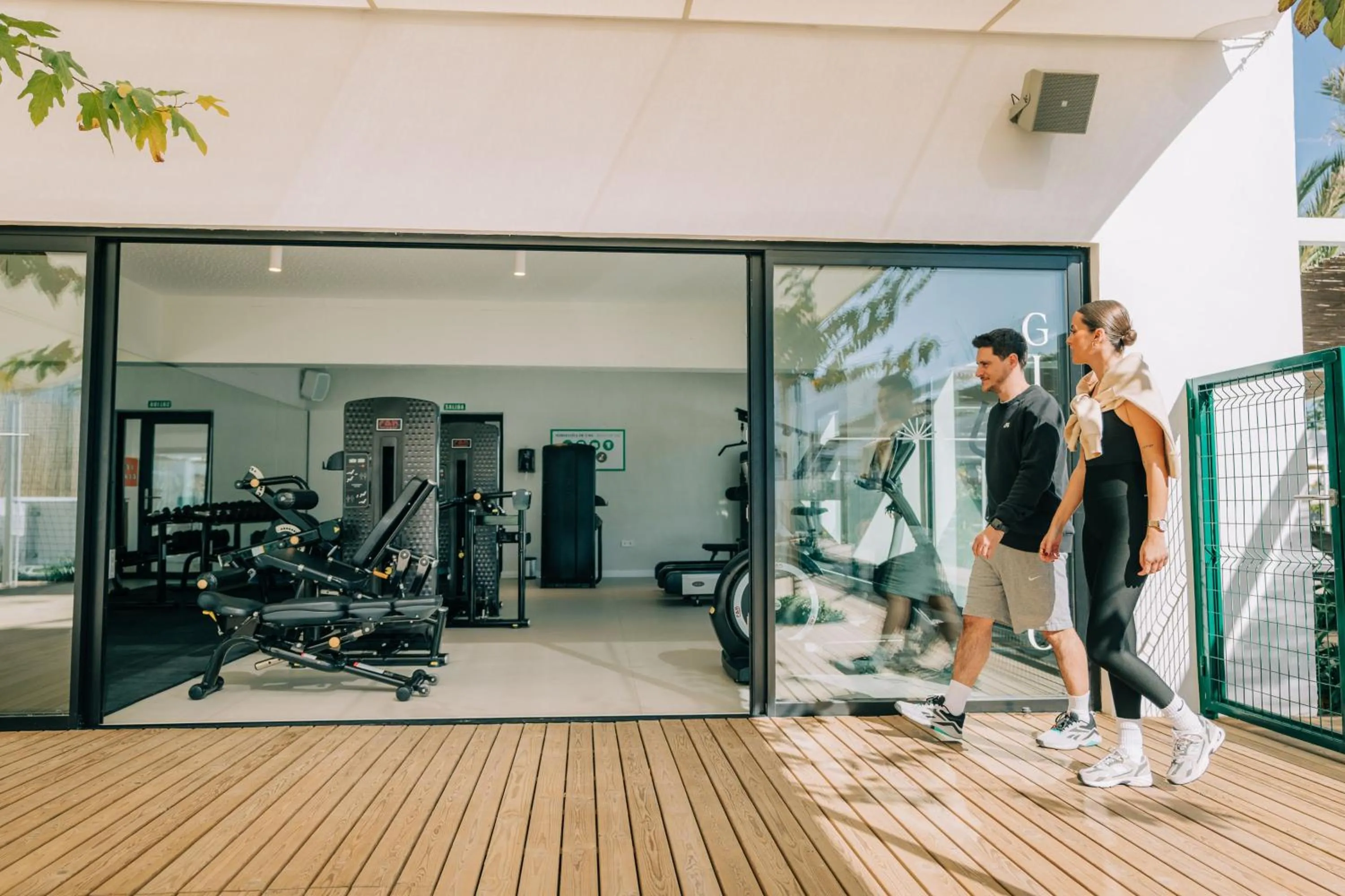 Fitness centre/facilities in Costa del Sol Glamping Village