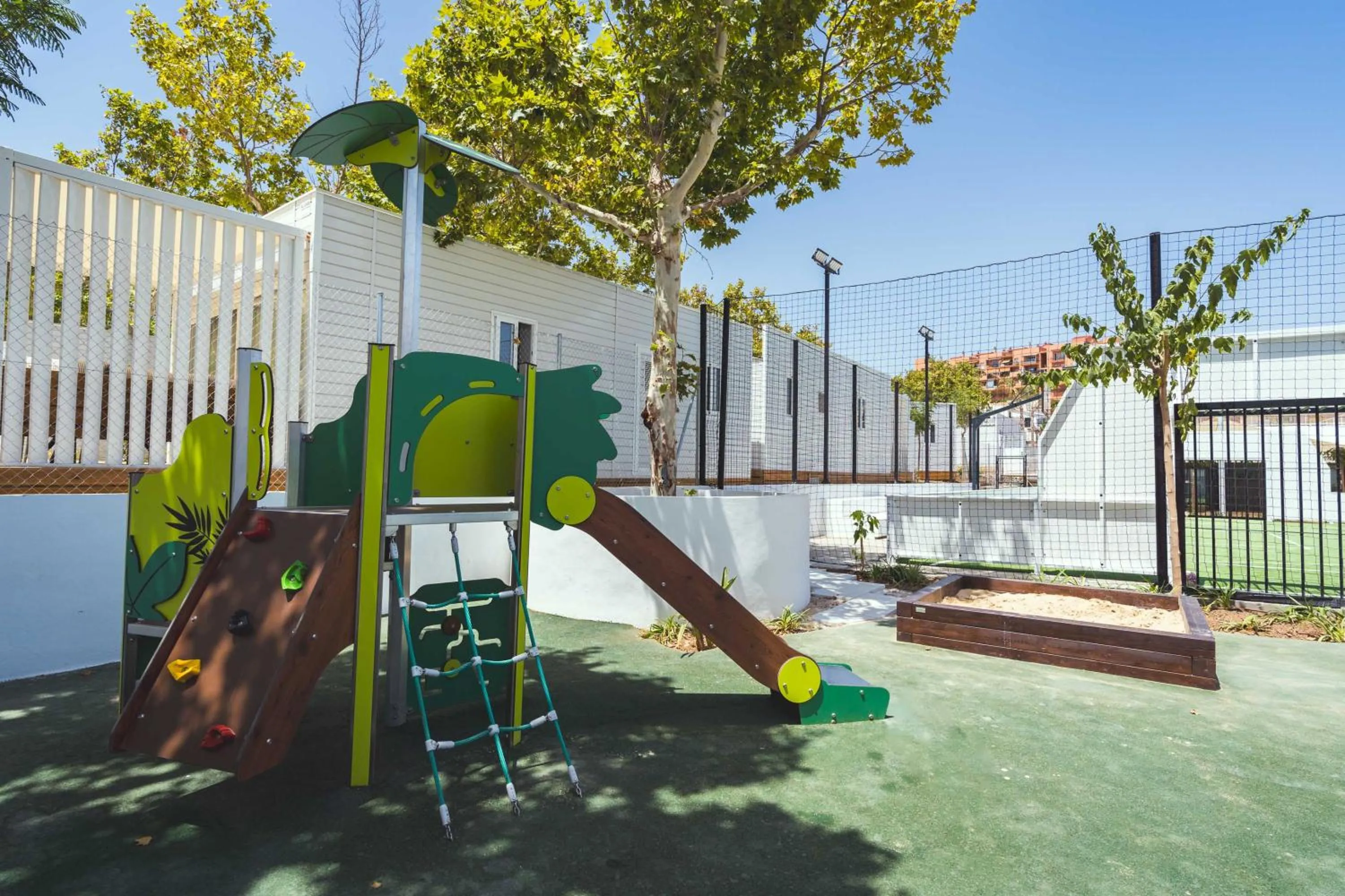 Children play ground in Costa del Sol Glamping Village