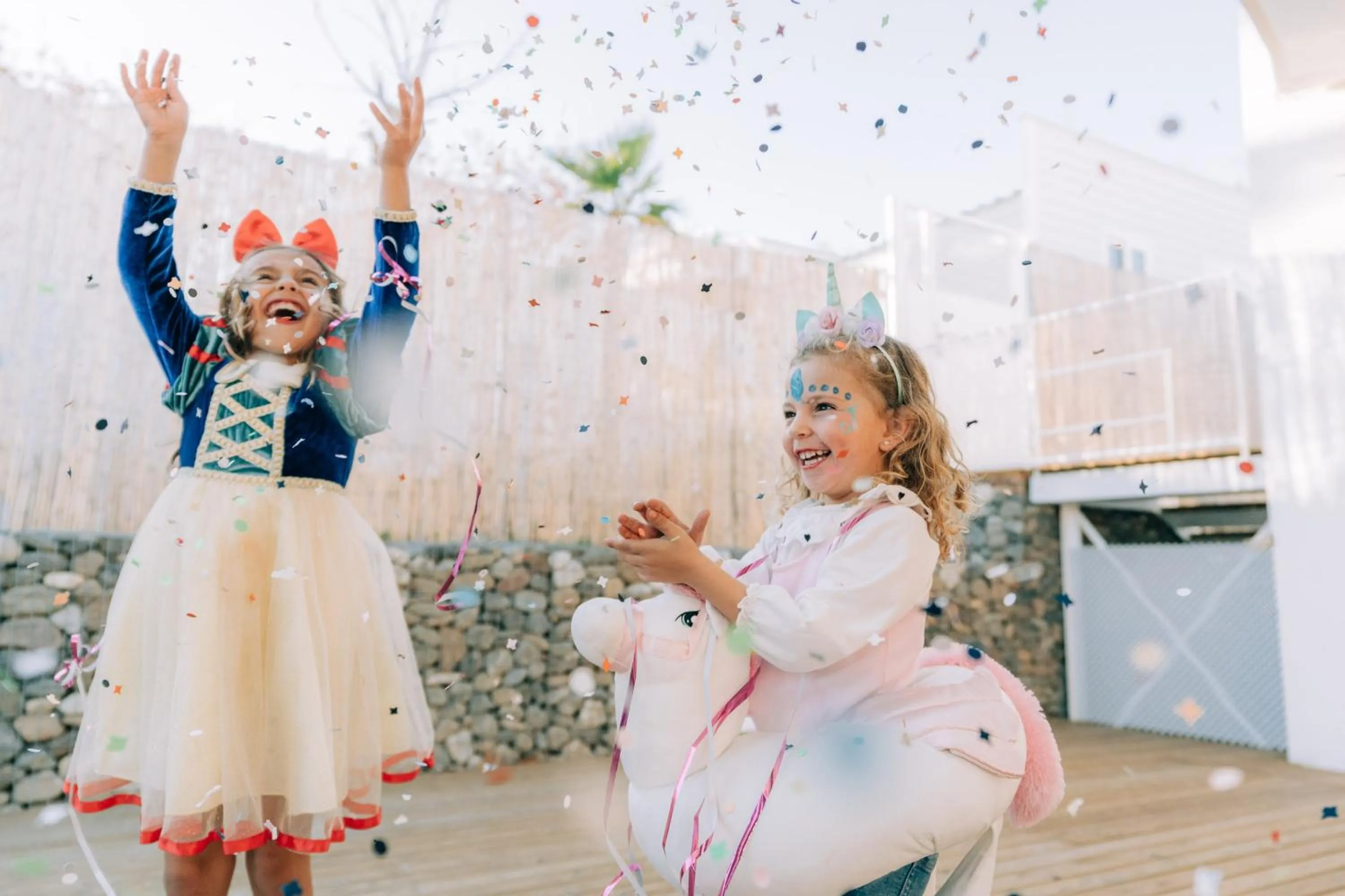 Family in Costa del Sol Glamping Village