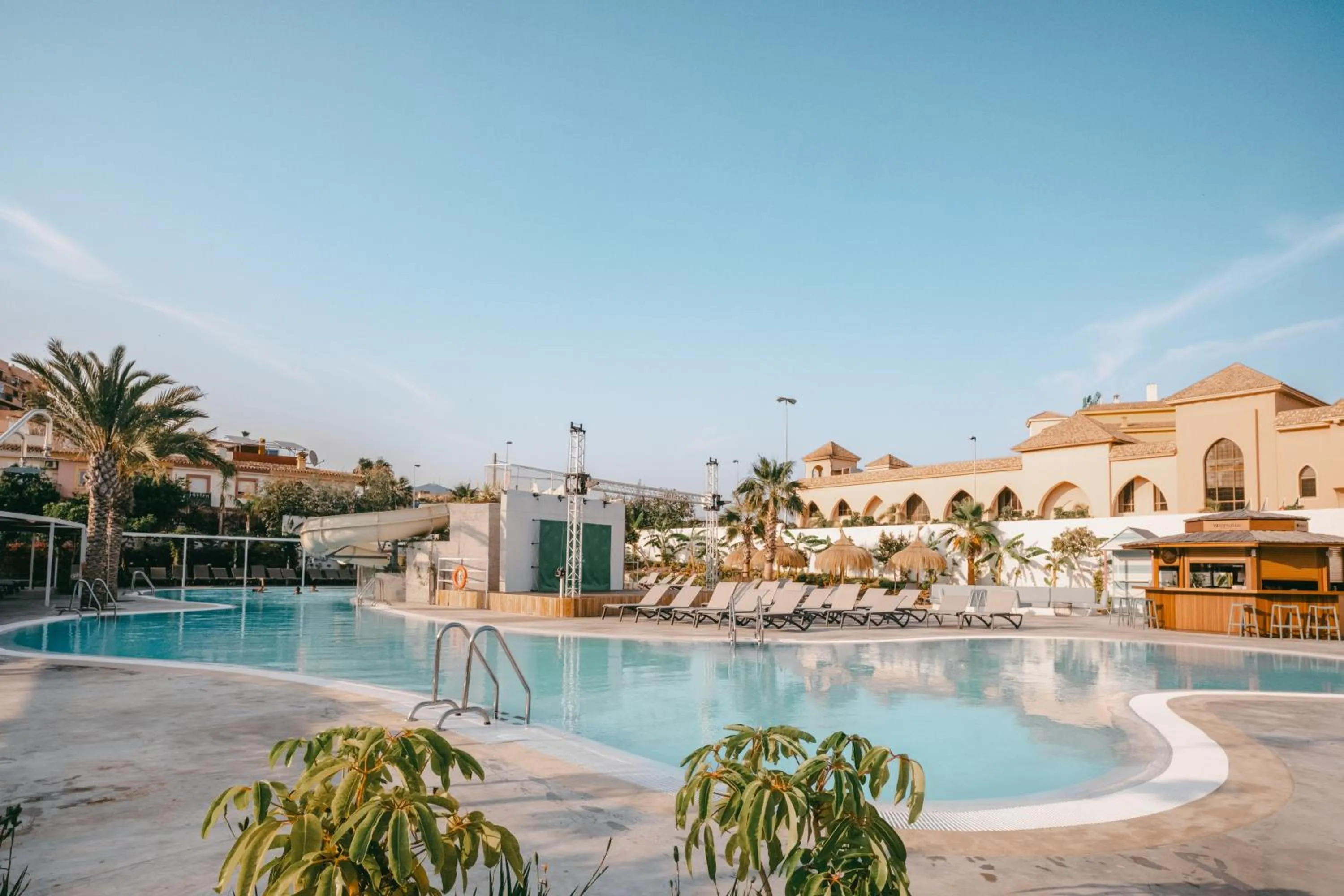 Swimming pool in Costa del Sol Glamping Village