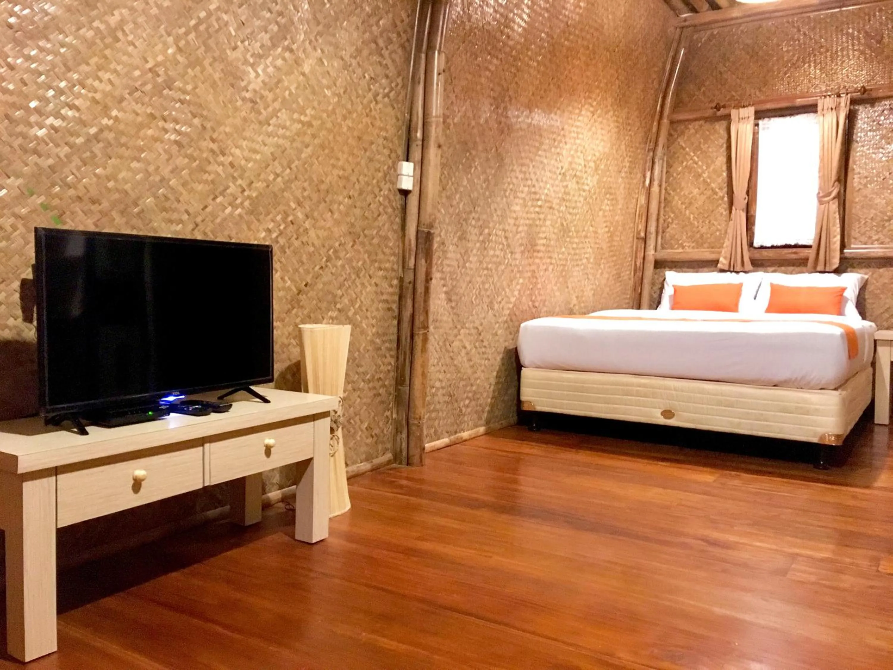 Bed in Villa ChavaMinerva Bambu - Lembang