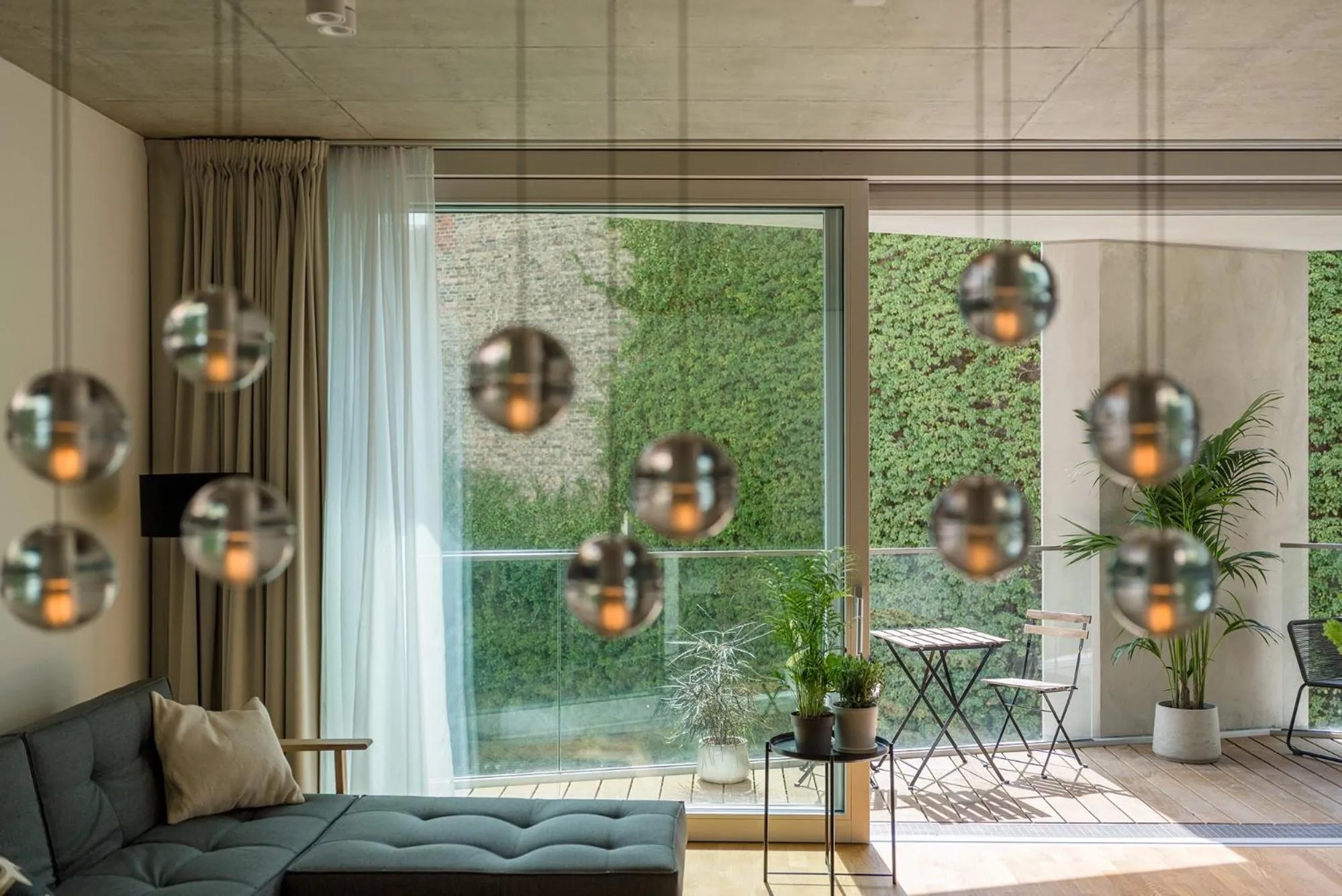 Living room in Wilmina Apartments & Lofts