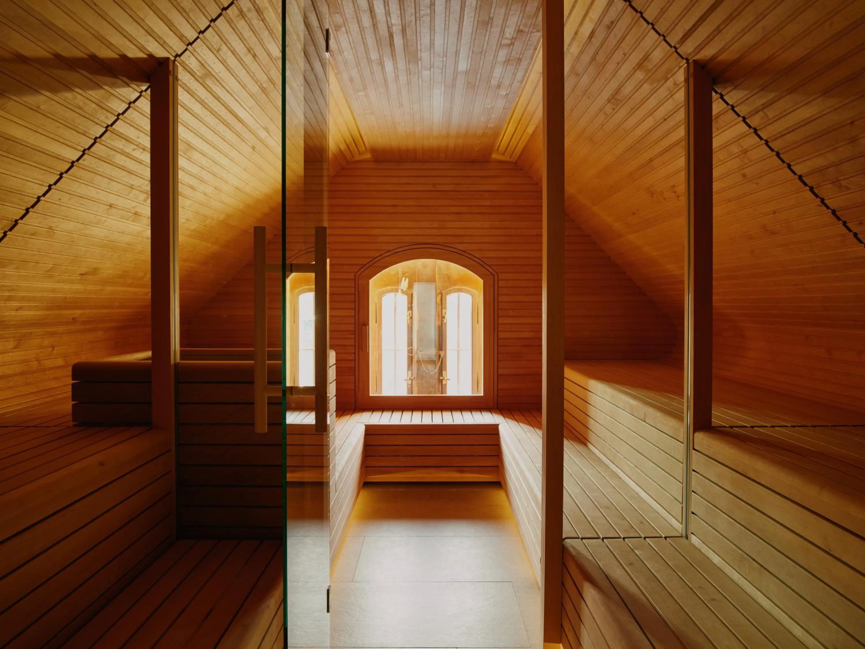 Sauna in Wilmina Apartments & Lofts