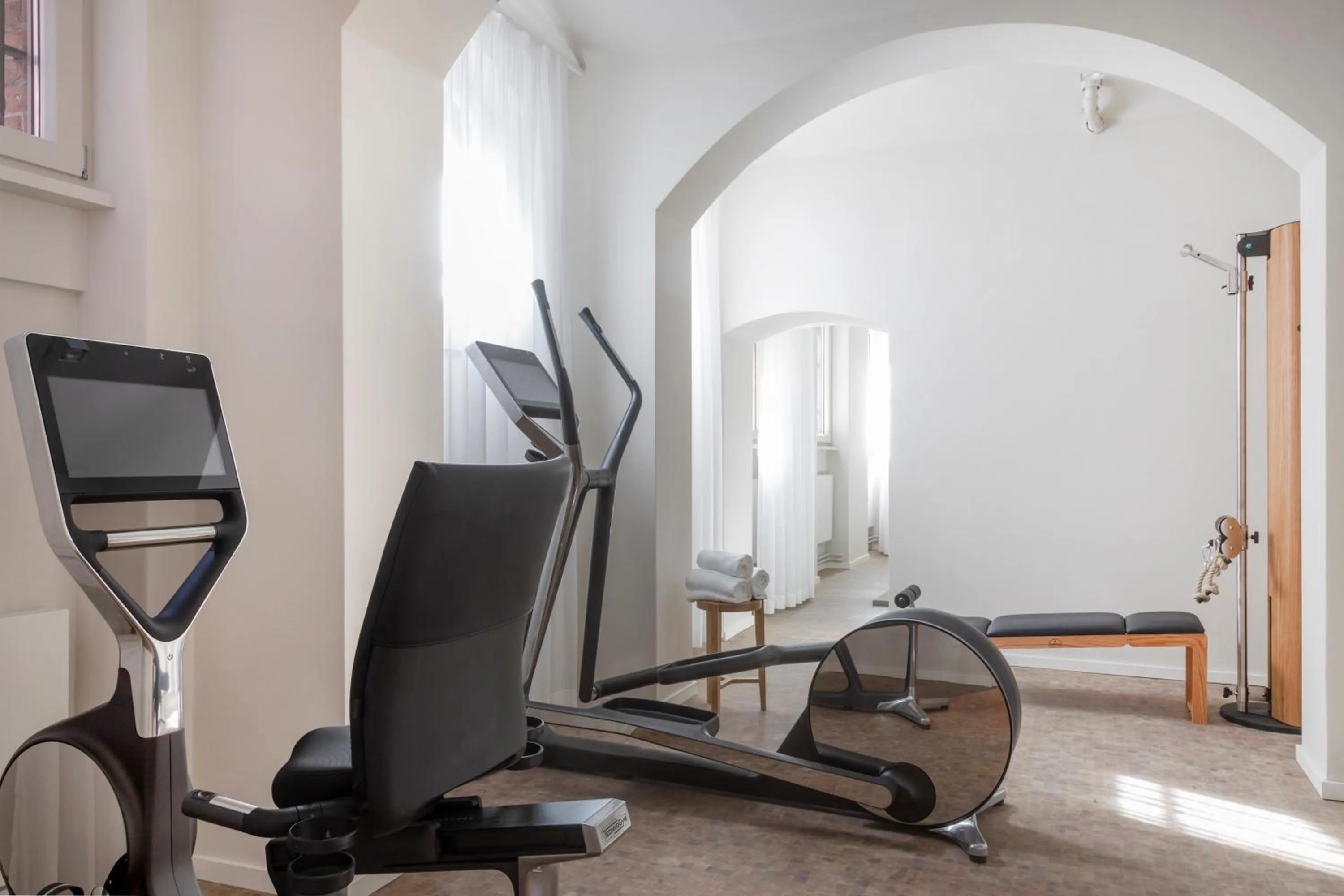 Fitness centre/facilities in Wilmina Apartments & Lofts