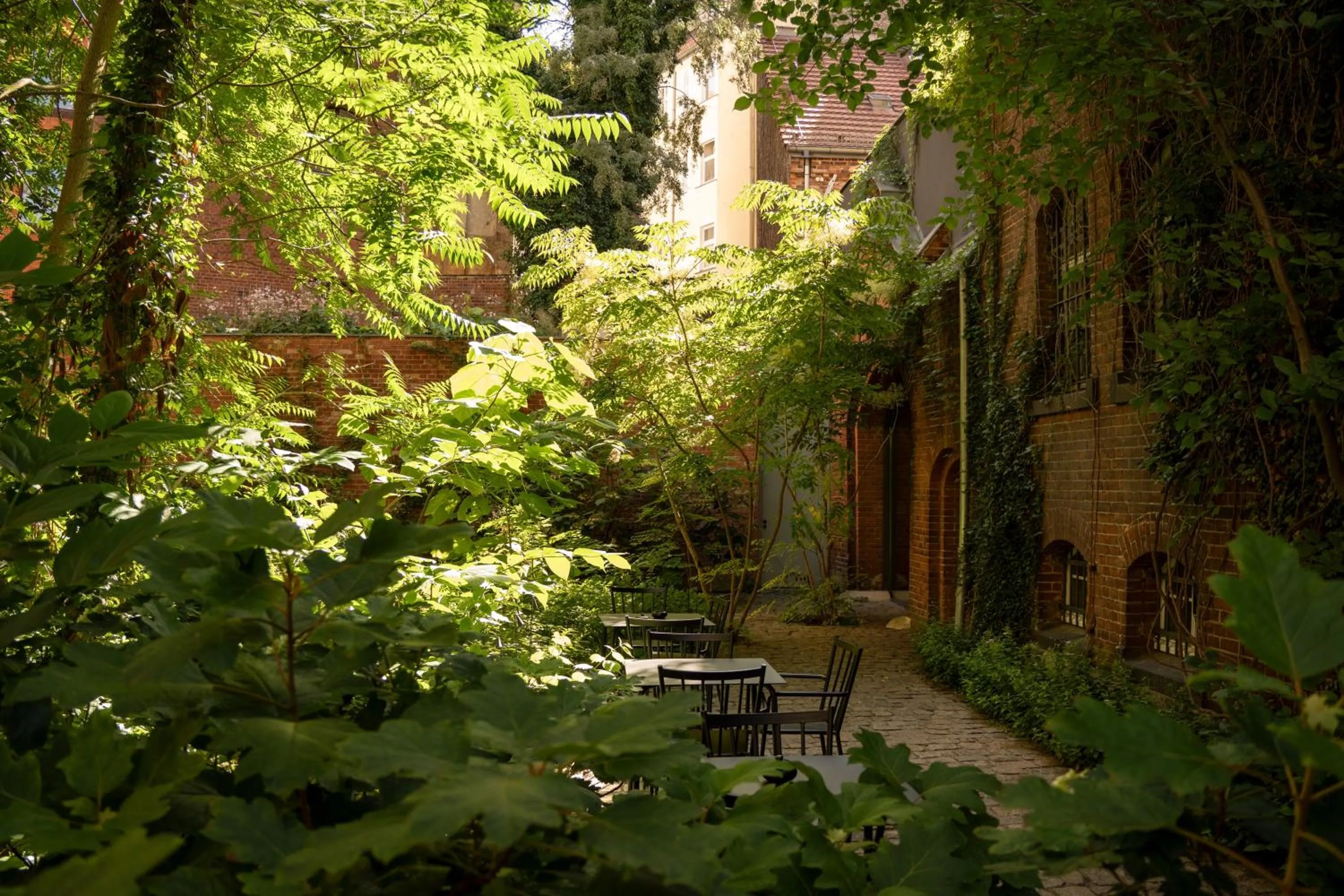 Garden in Wilmina Apartments & Lofts