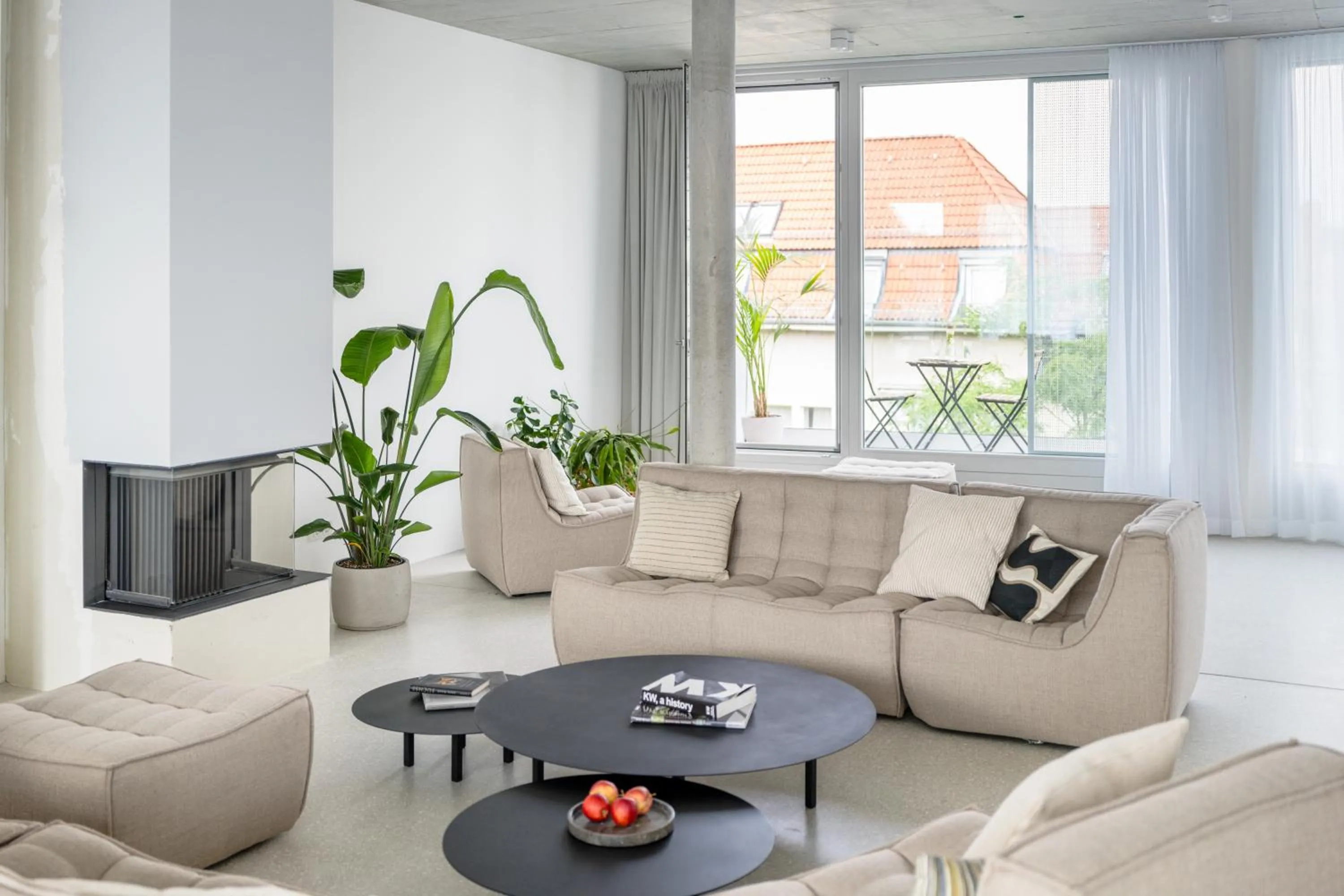 Living room in Wilmina Apartments & Lofts