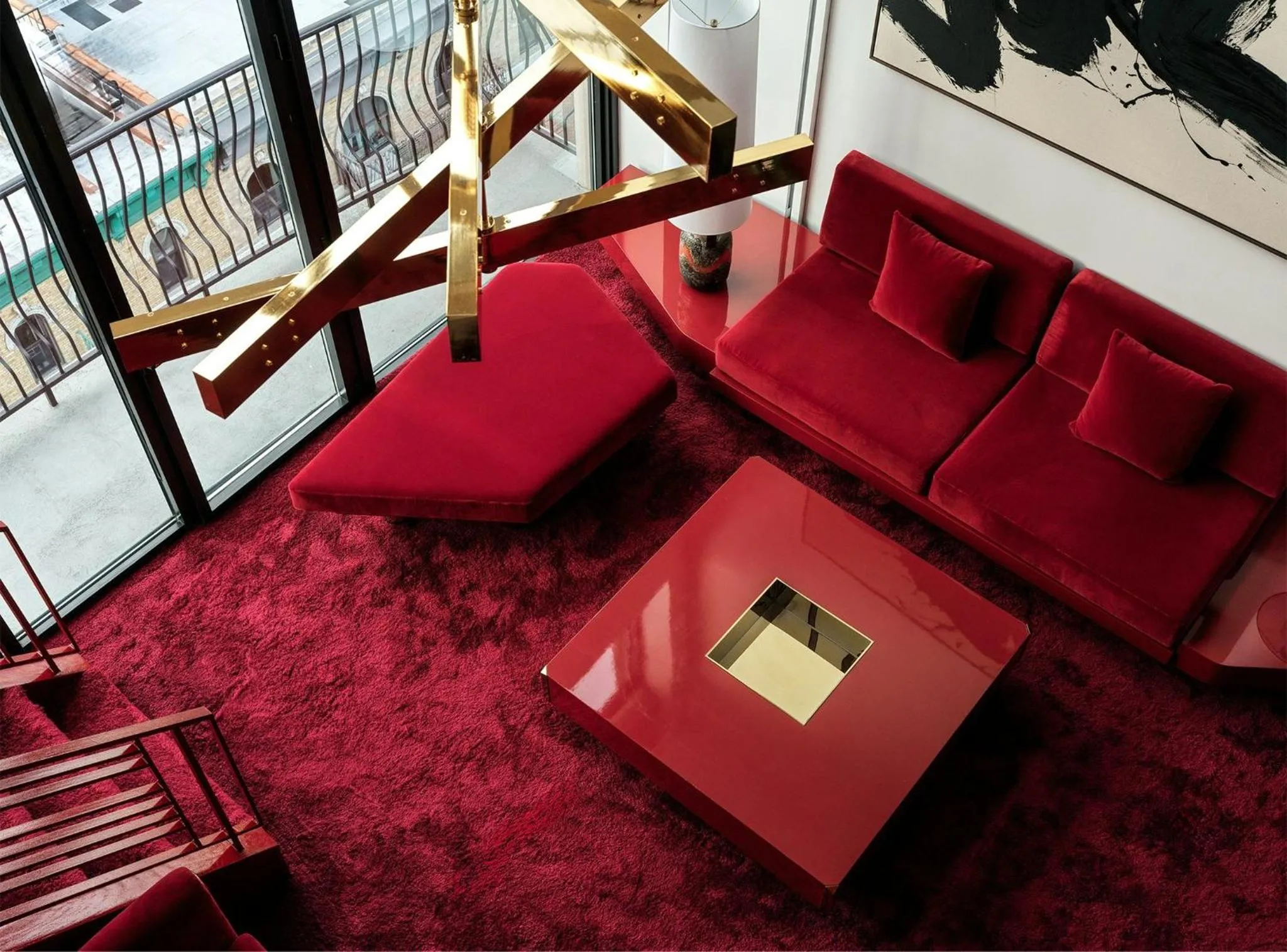 Living room in The Manner, The Unbound Collection by Hyatt