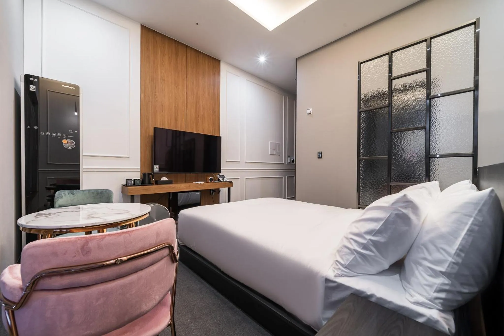 Bed in Hotel Haedeun