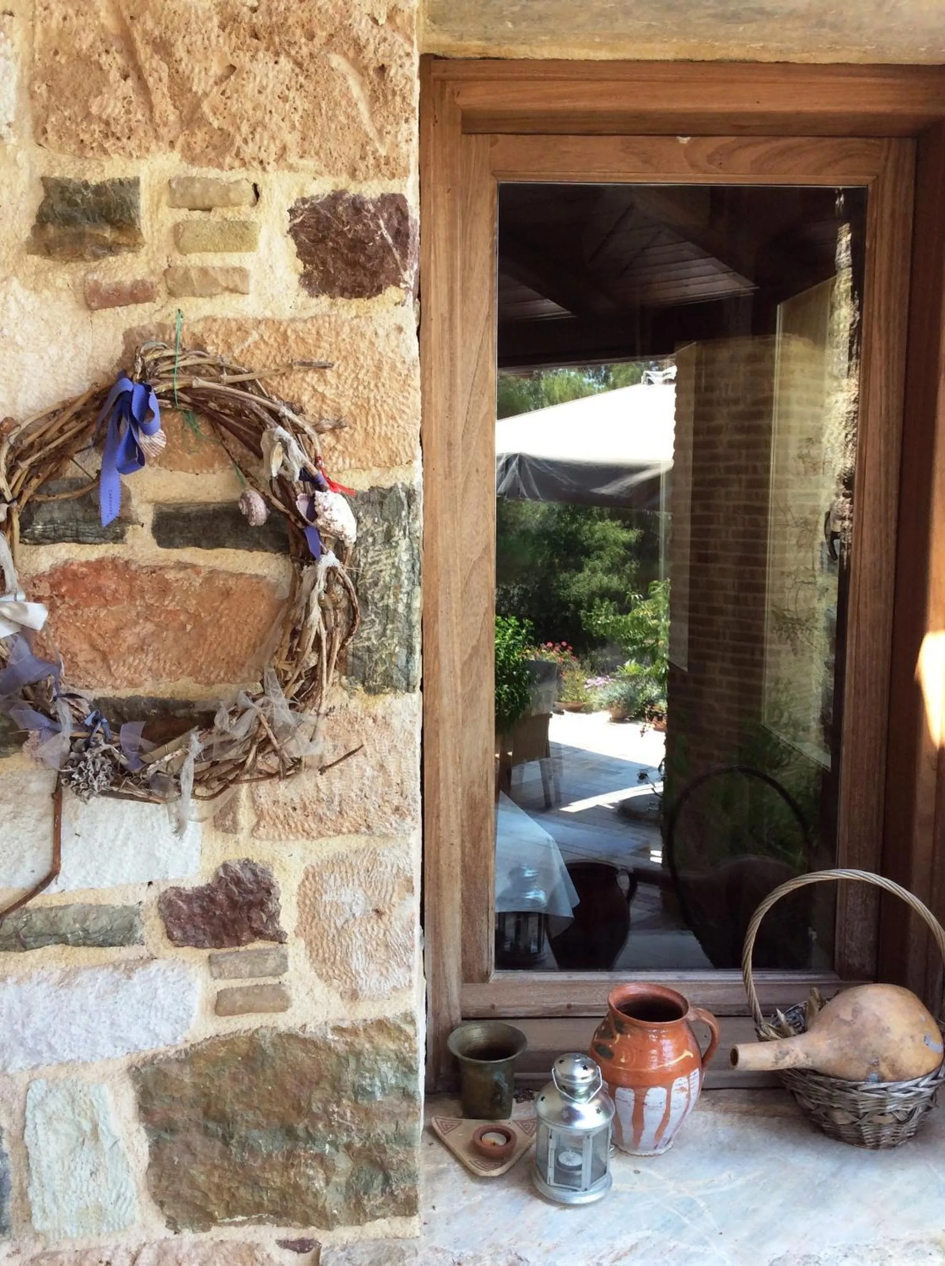 Decorative detail in Angelica Villas Hotel Apartments