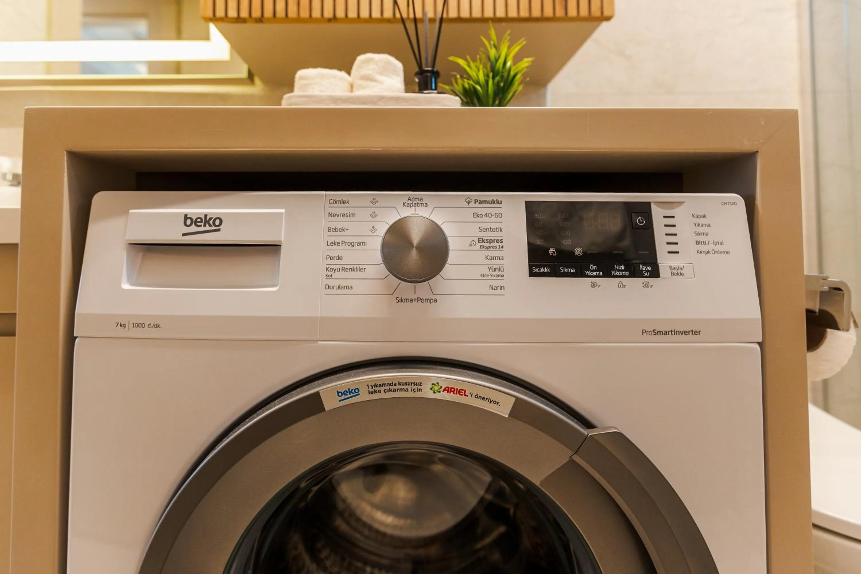 washing machine in Los Suites