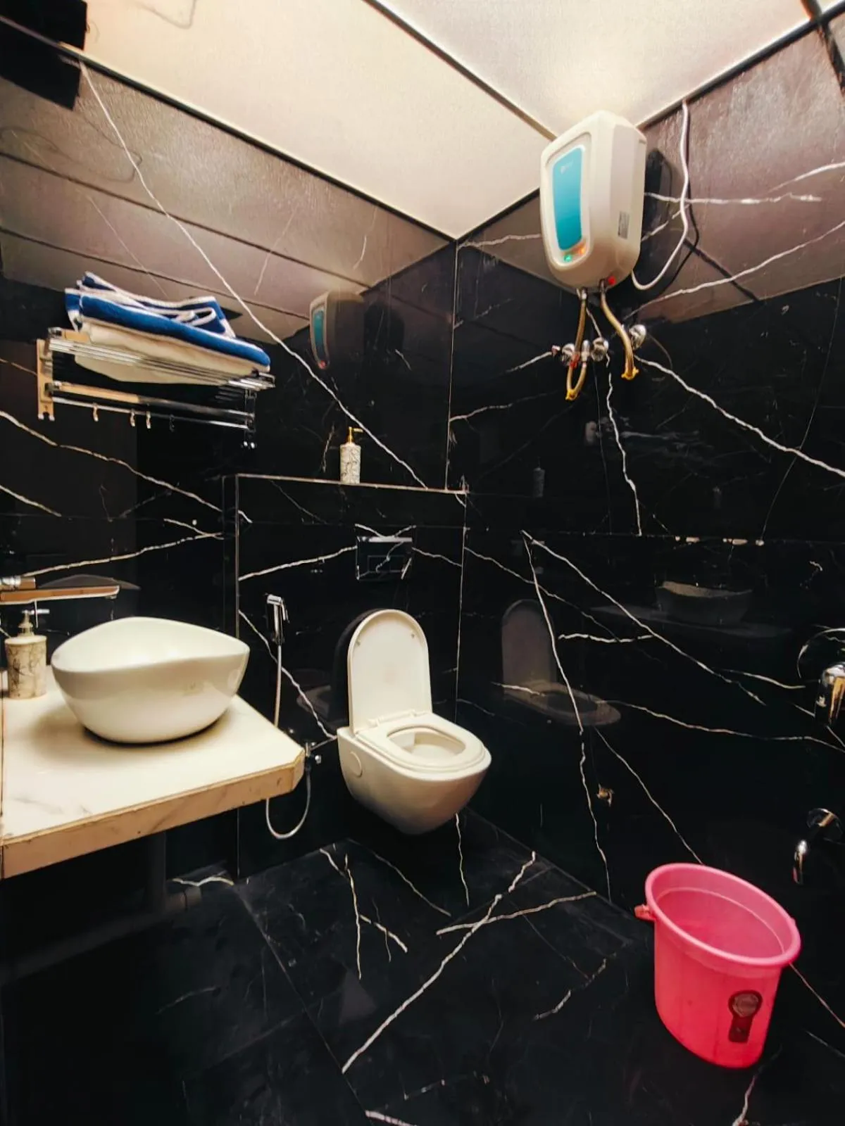 Toilet in River An Sky Resort