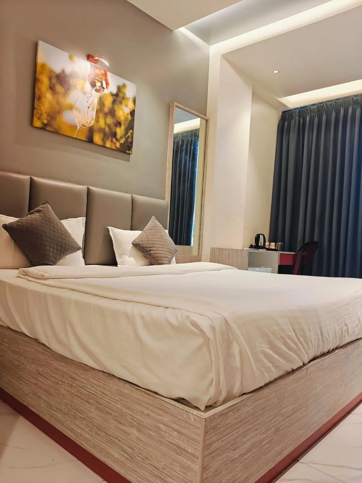 Bed in River An Sky Resort