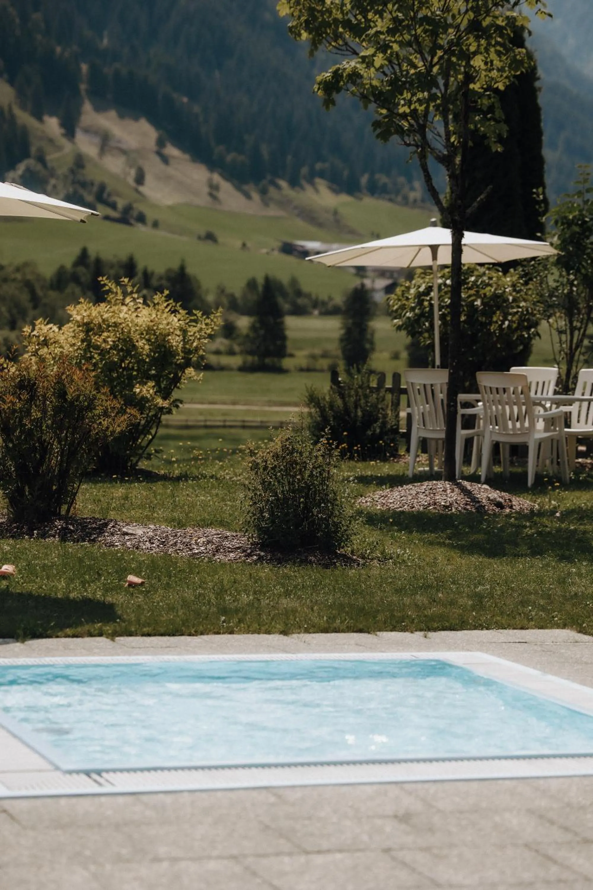 Swimming pool in Hubertus - Das Landhaus