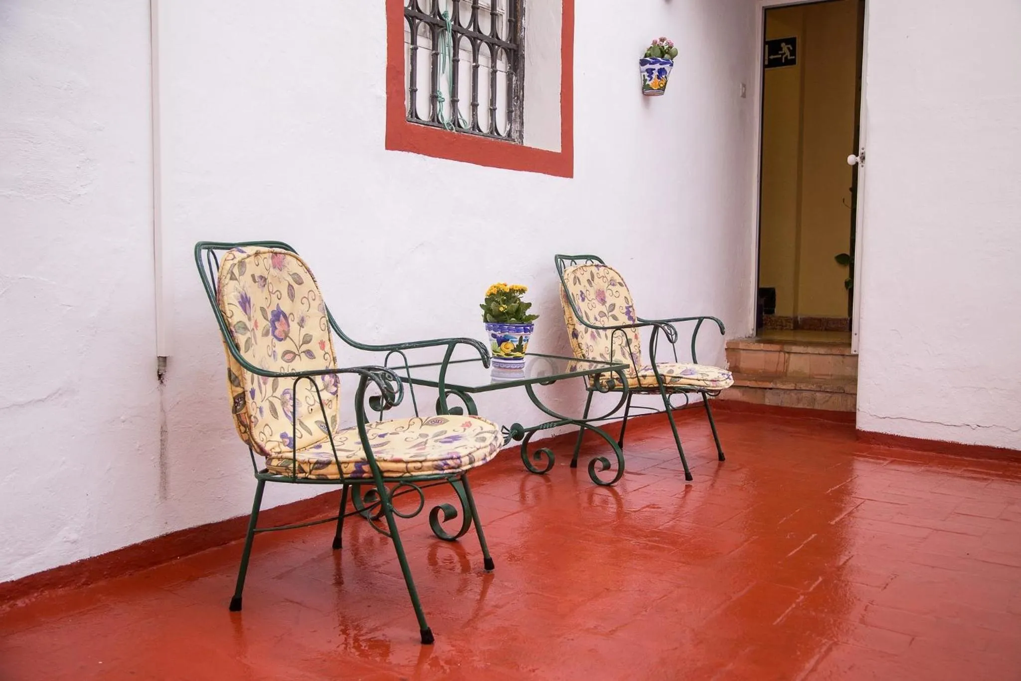 Patio in Hostal Sierpes
