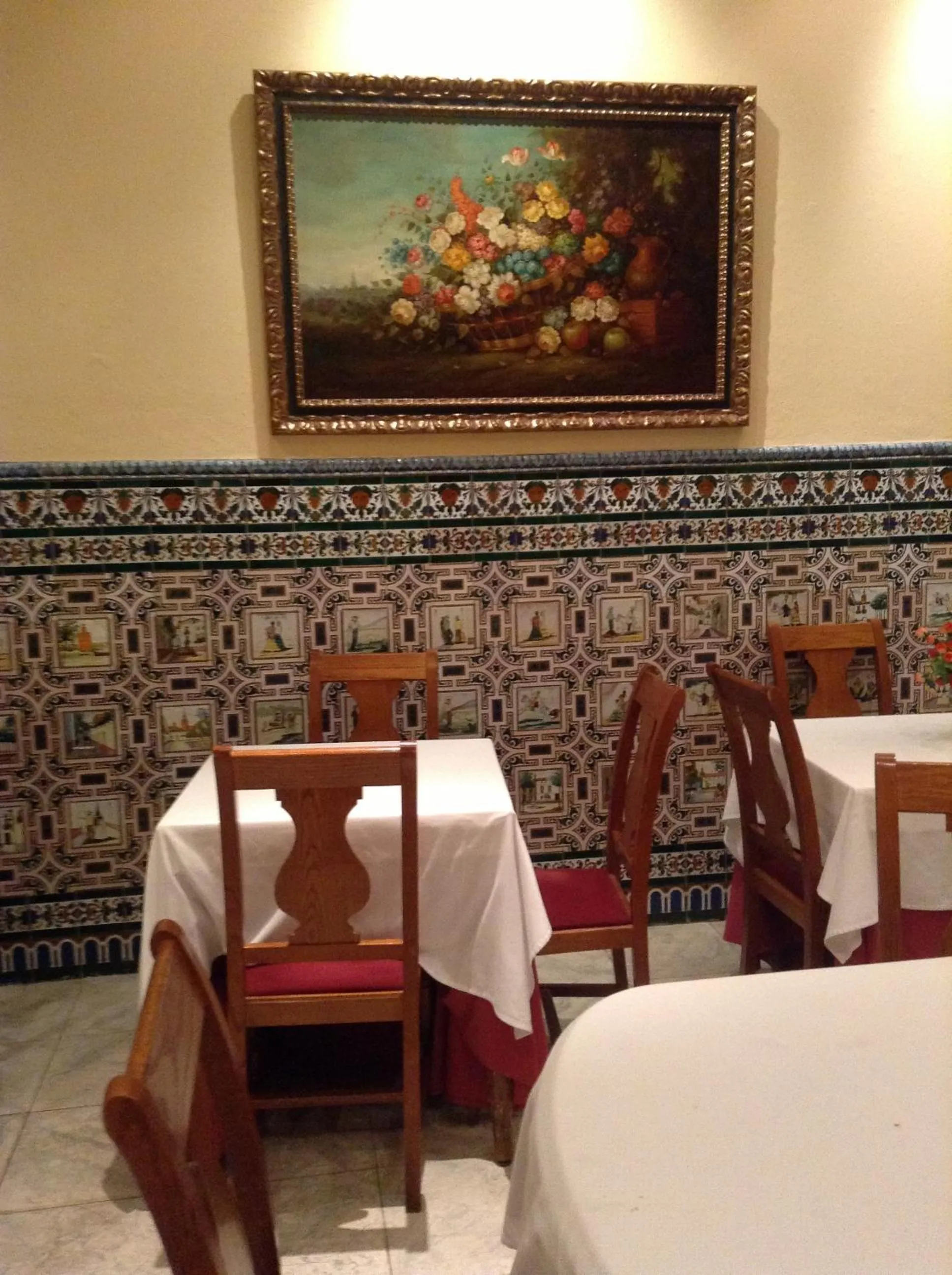 Restaurant/places to eat in Hostal Sierpes