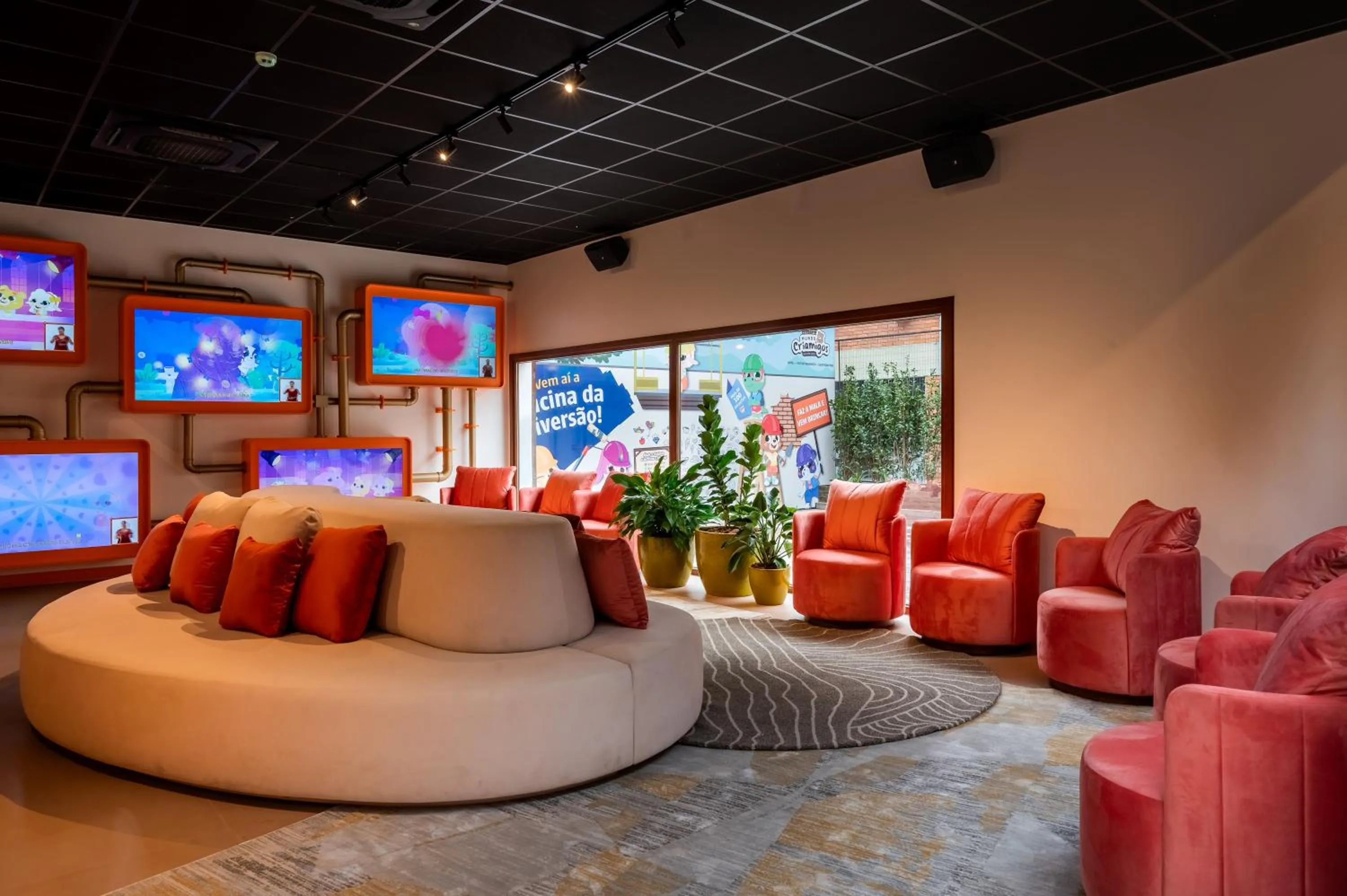 Lobby or reception in Mundo Criamigos Hotel Gramado