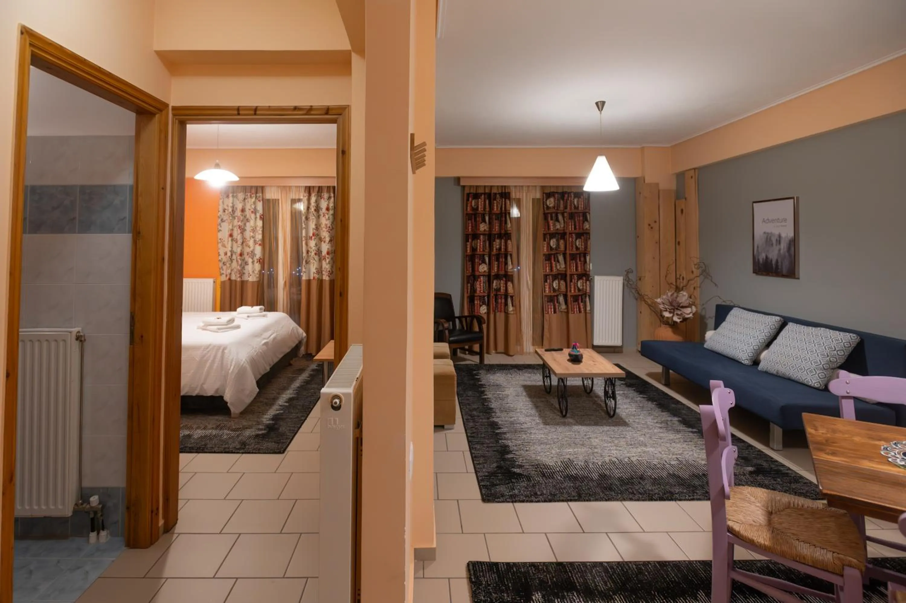 Bed in Xenonas Drimos