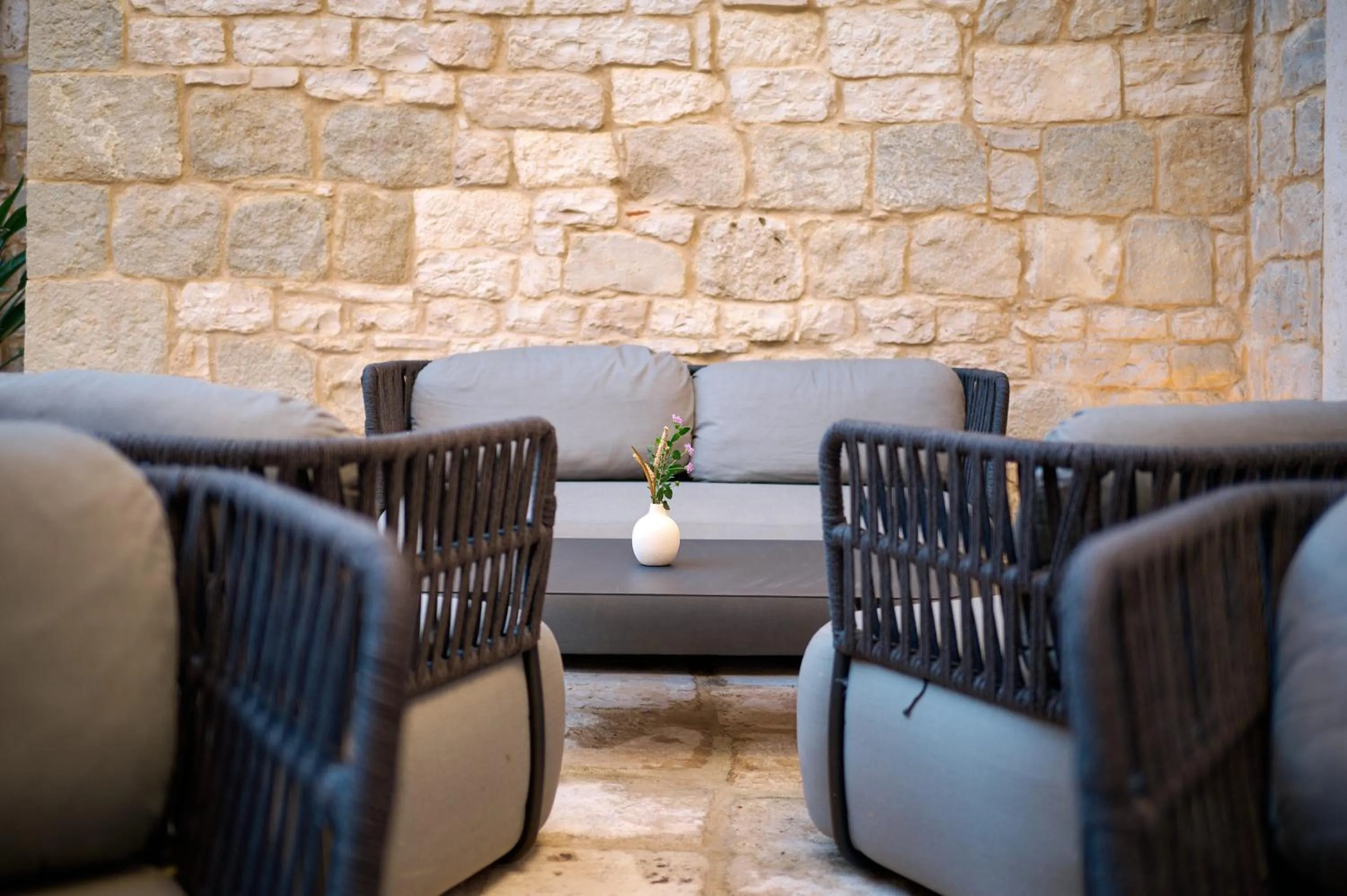 Patio in Central Heritage Hotel