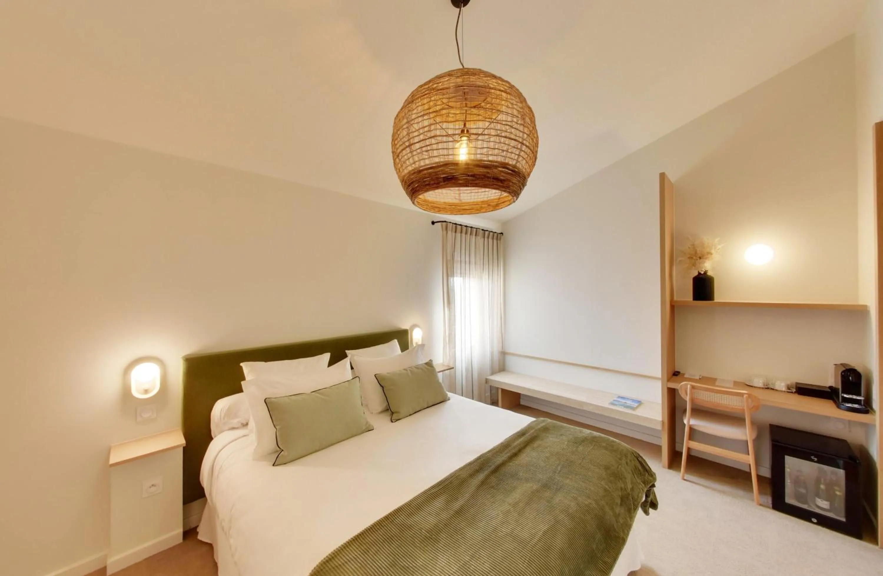 Bed in La Maison Gaïa Hôtel & Spa