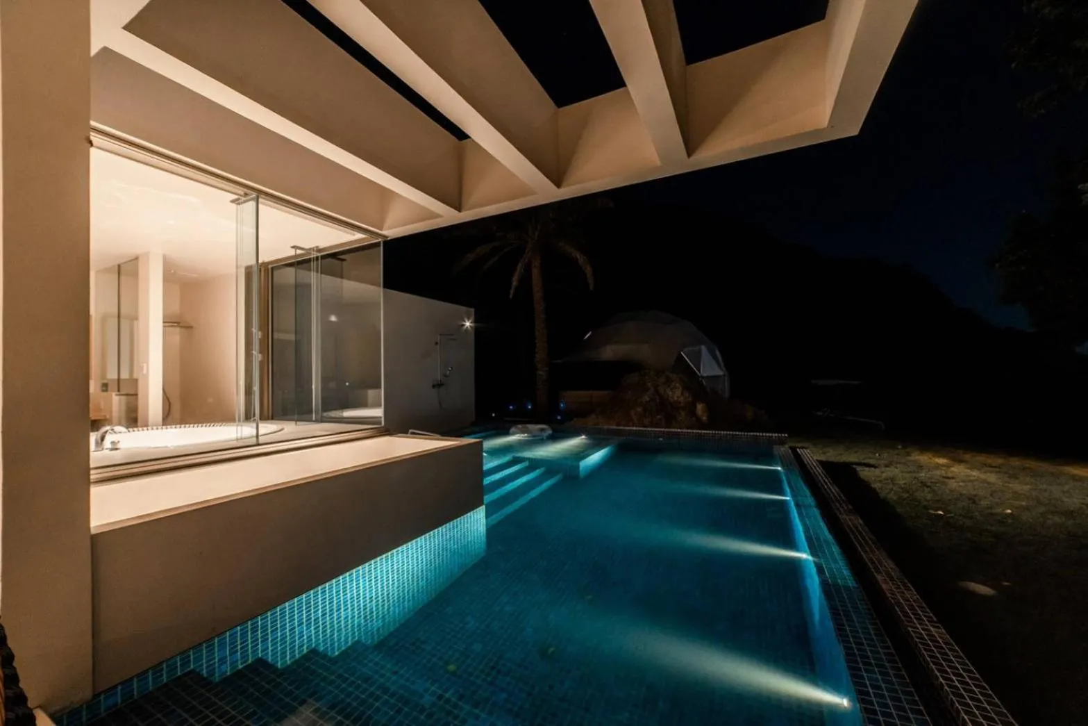 Pool view in THE PANALI