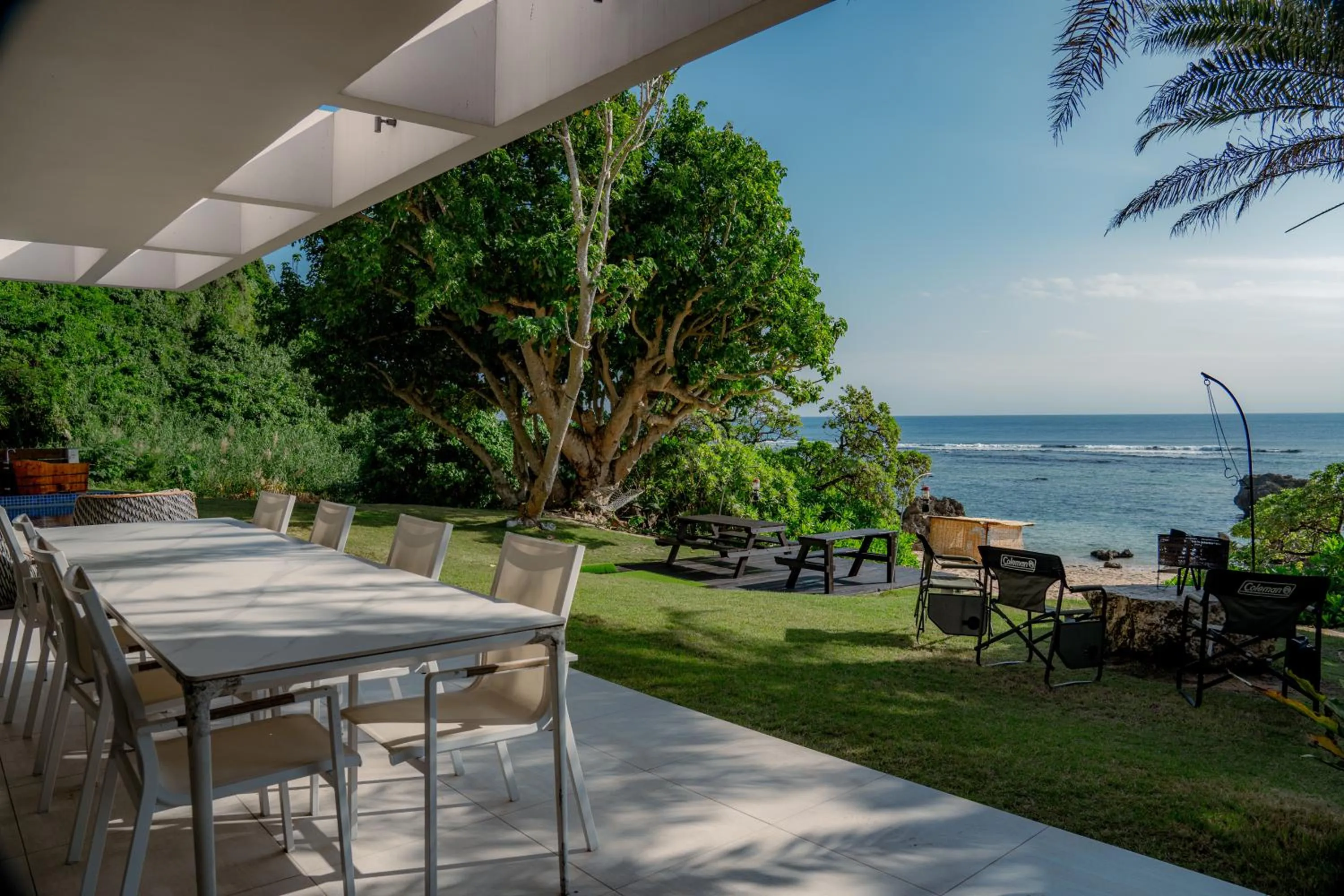 Garden view in THE PANALI