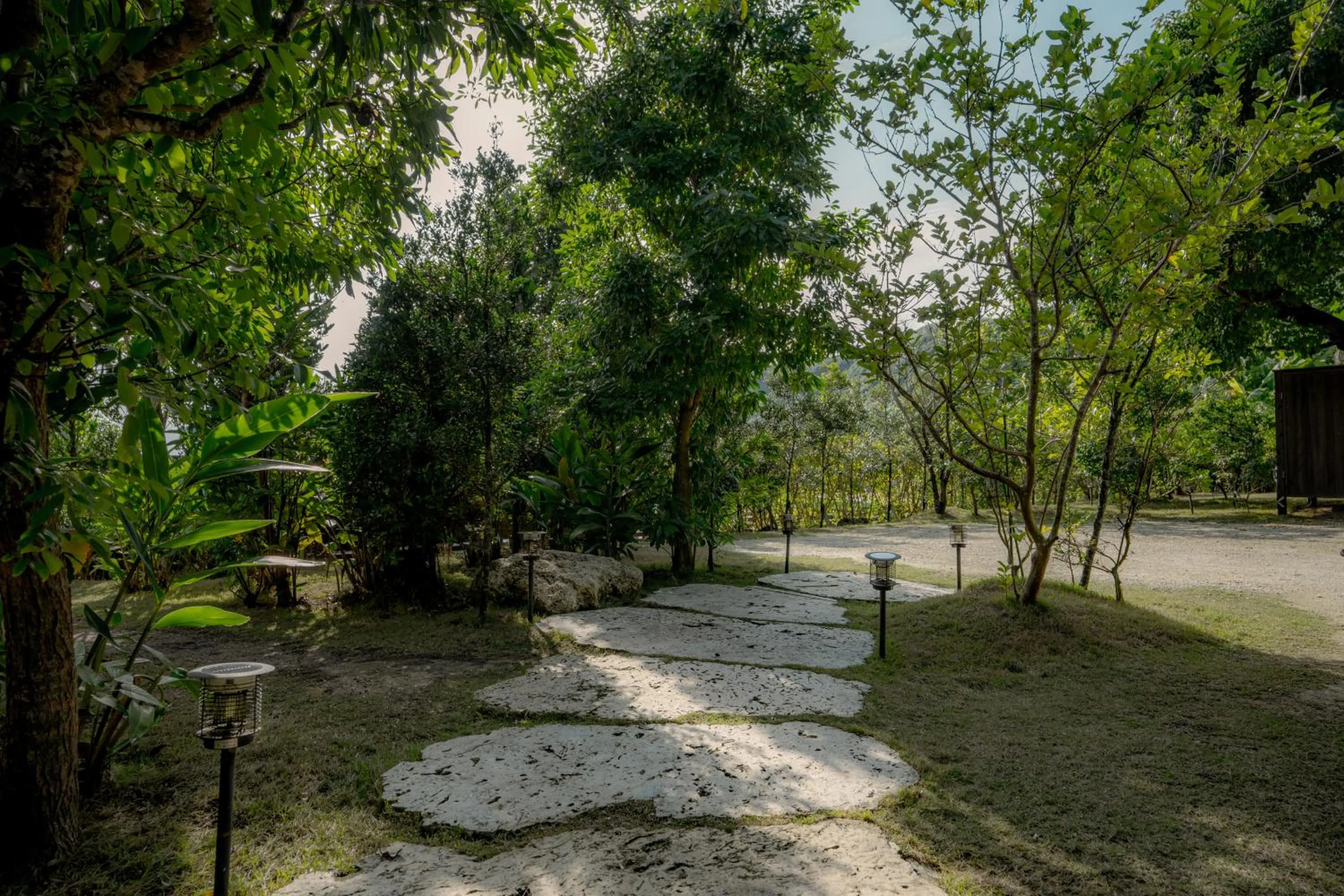 Garden view in THE PANALI