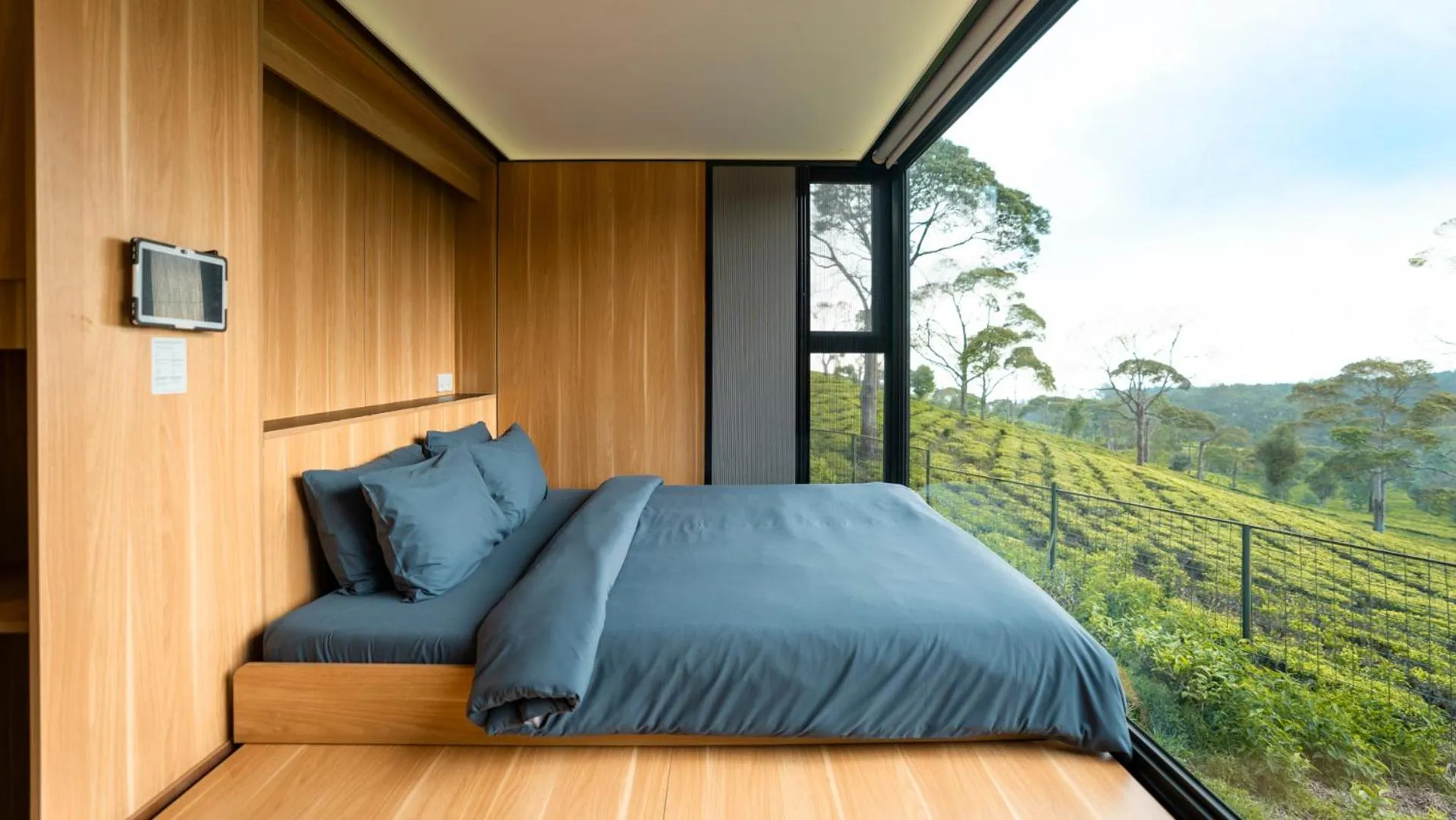 Bedroom, Bed in Bobocabin Sukawana, Bandung