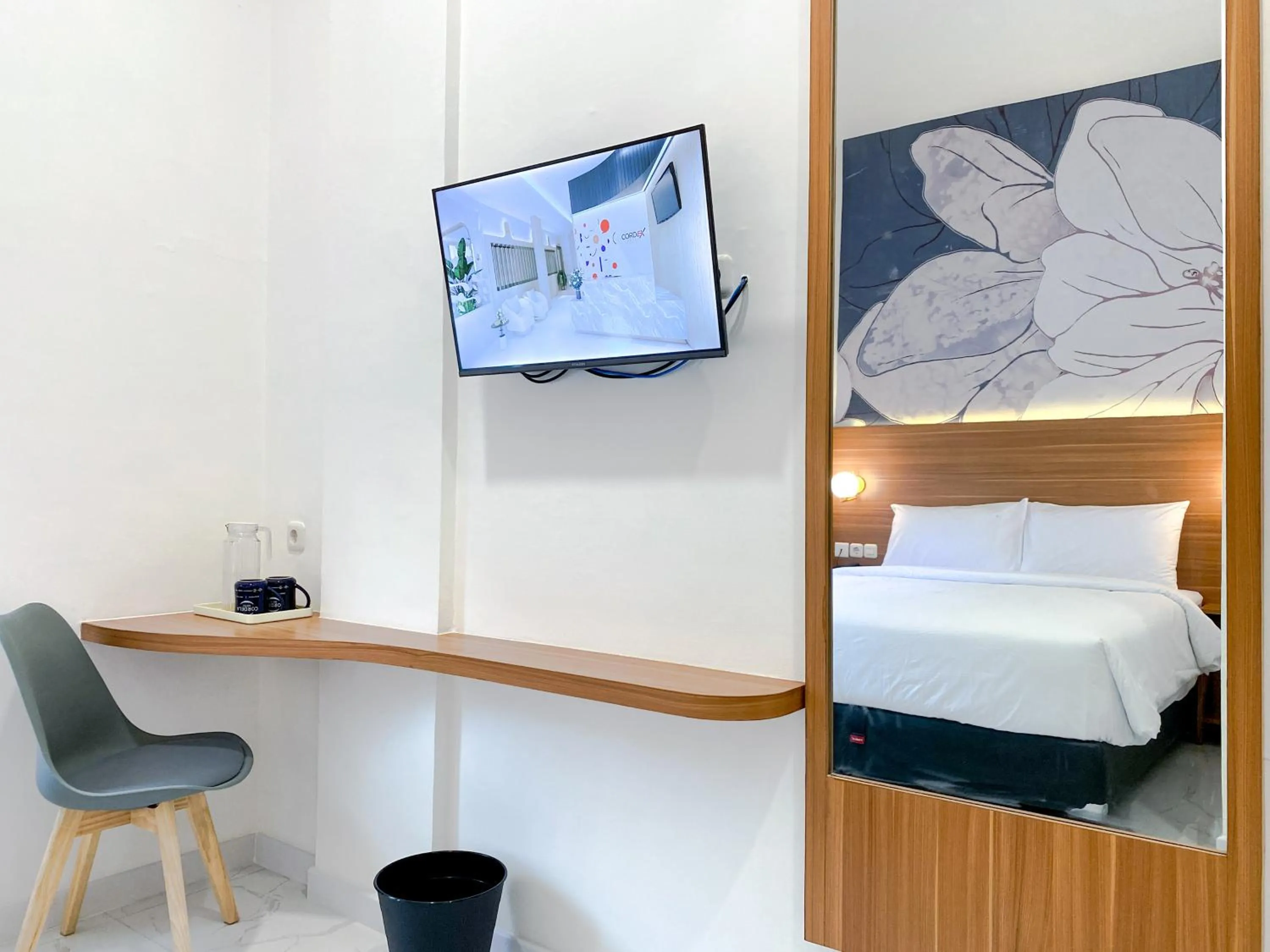 Bed in Cordex Hotel Marelan Medan